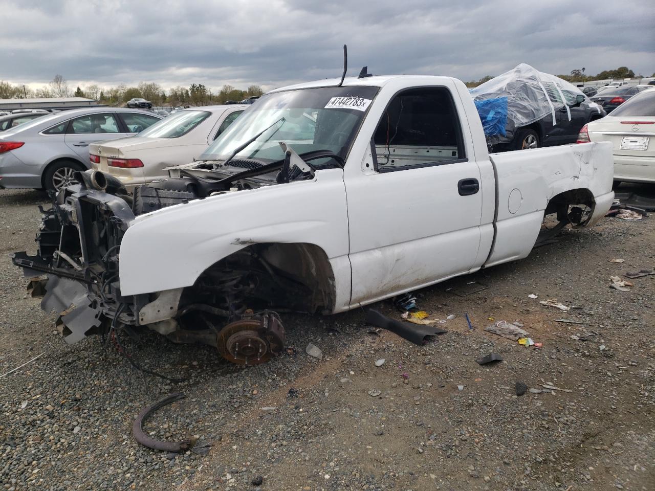 CHEVROLET SILVERADO 2005 1gcec14vx5z188196