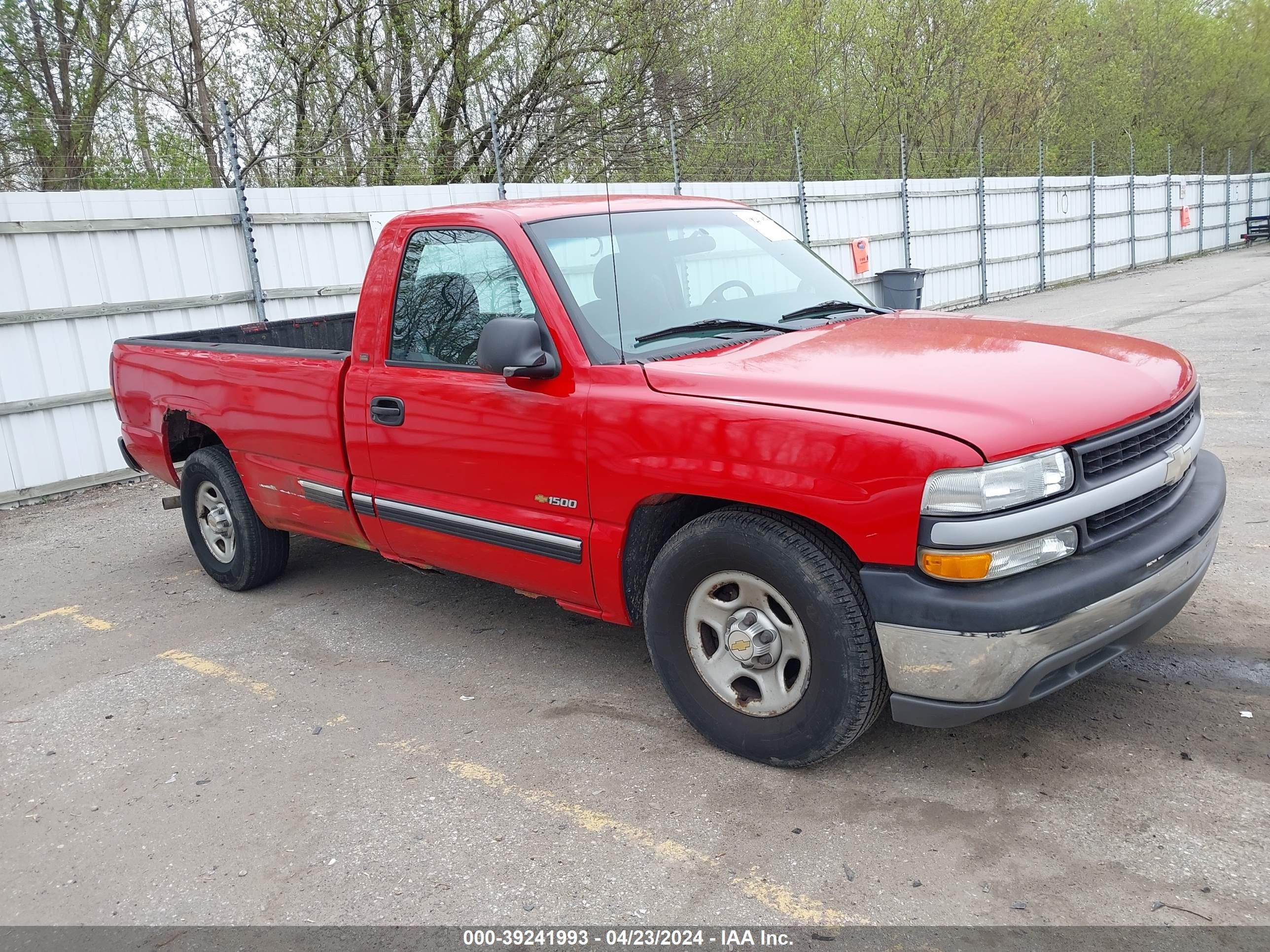 CHEVROLET SILVERADO 2000 1gcec14vxye403992