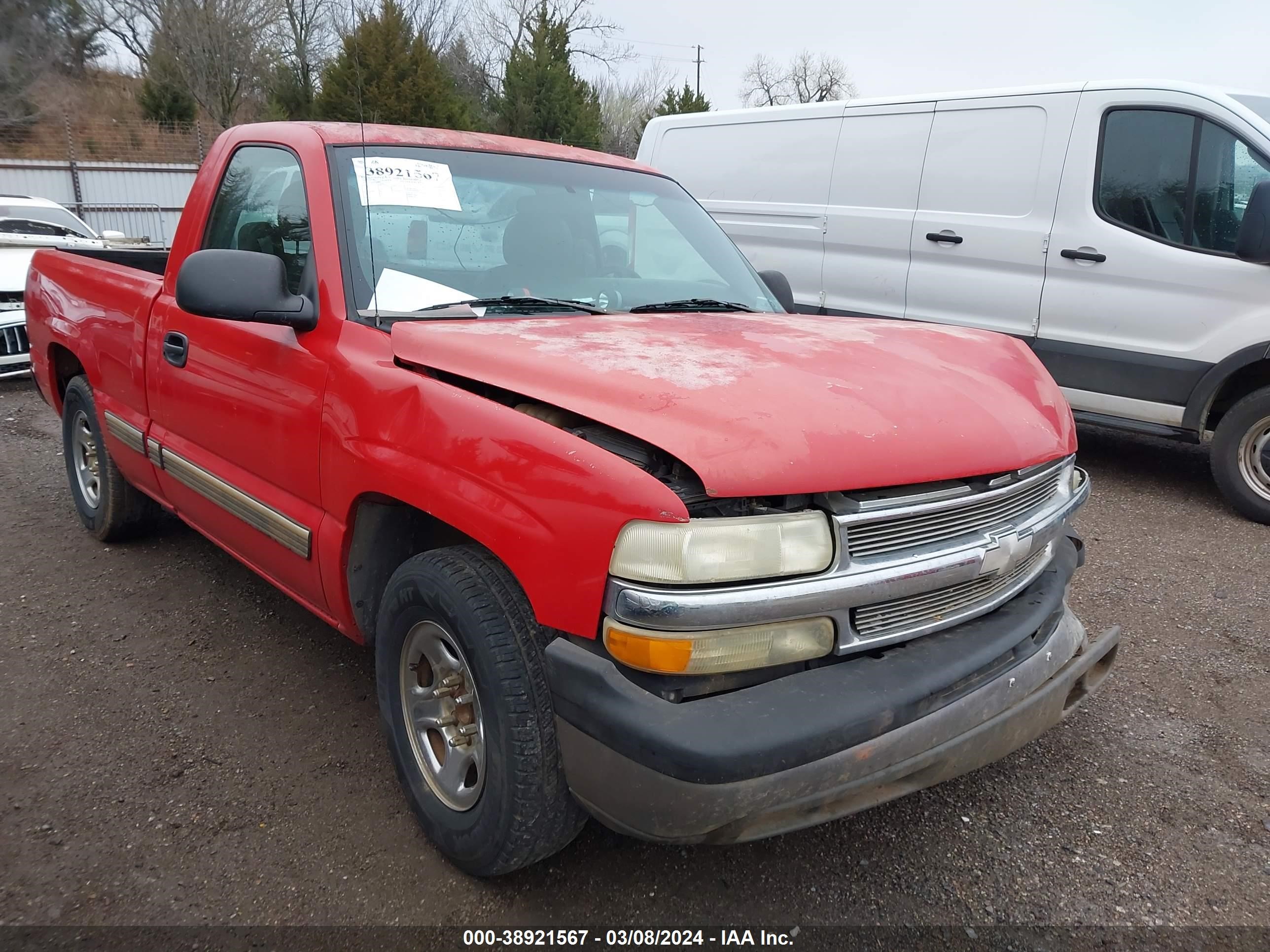 CHEVROLET SILVERADO 2002 1gcec14w02z238432