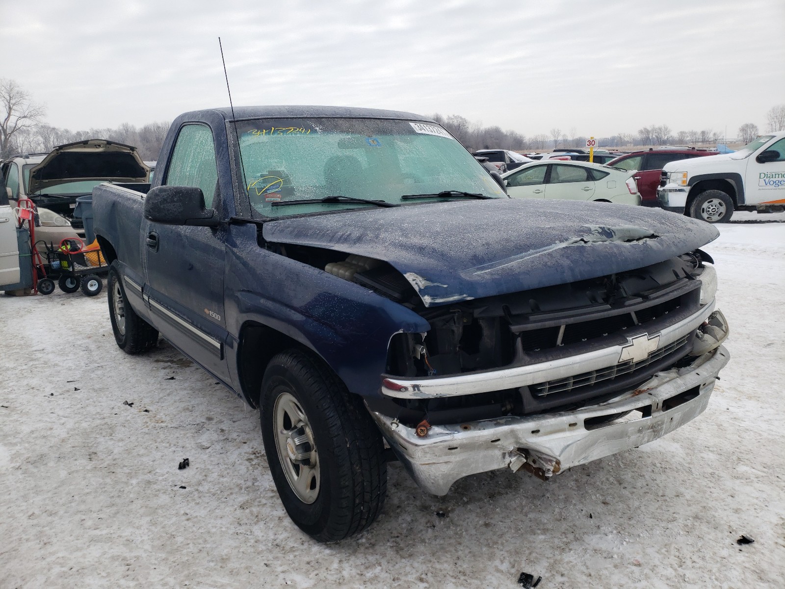 CHEVROLET SILVERADO 2001 1gcec14w21z214180