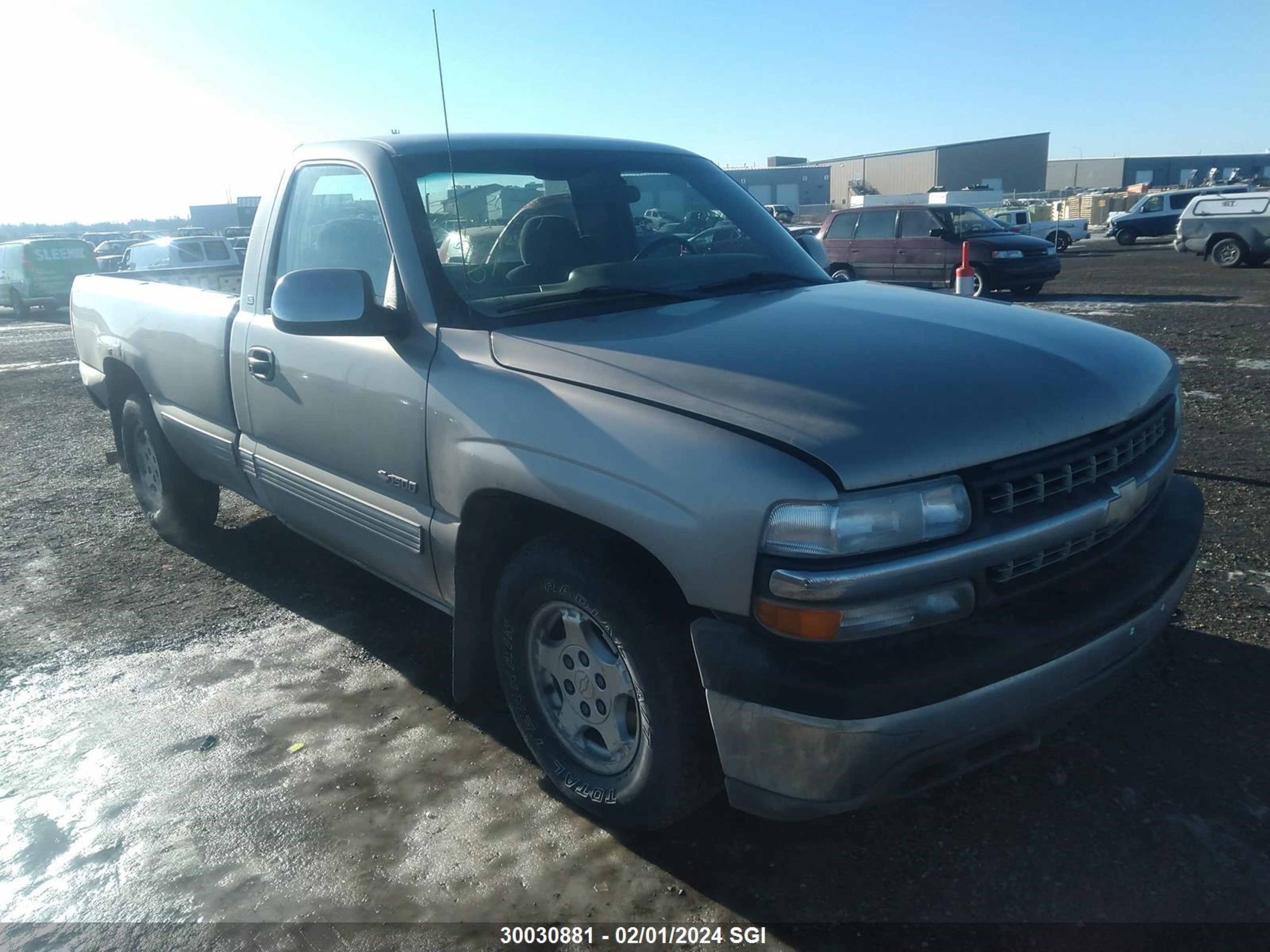 CHEVROLET SILVERADO 2000 1gcec14w2yz343837