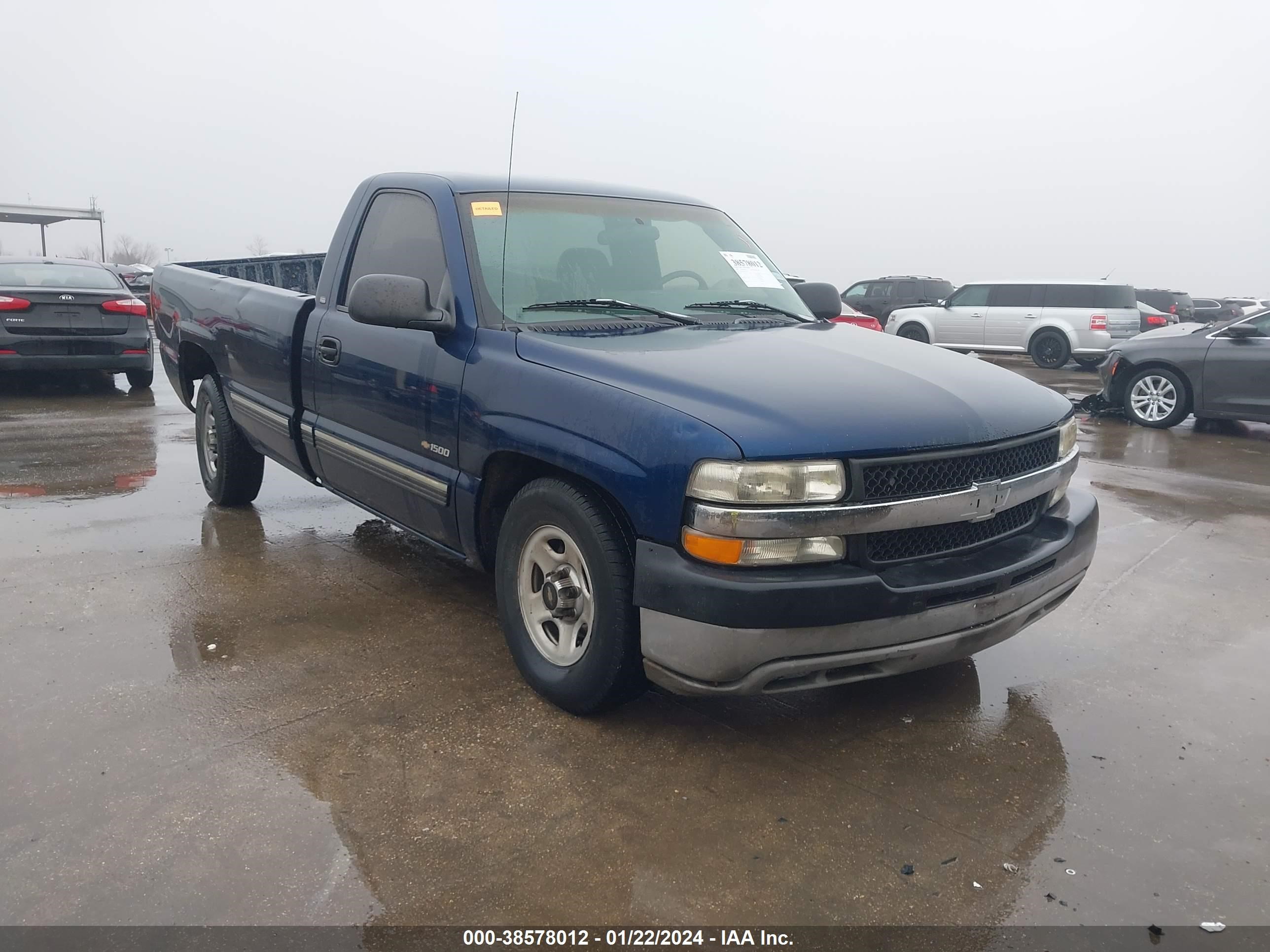 CHEVROLET SILVERADO 1999 1gcec14w4xe215458