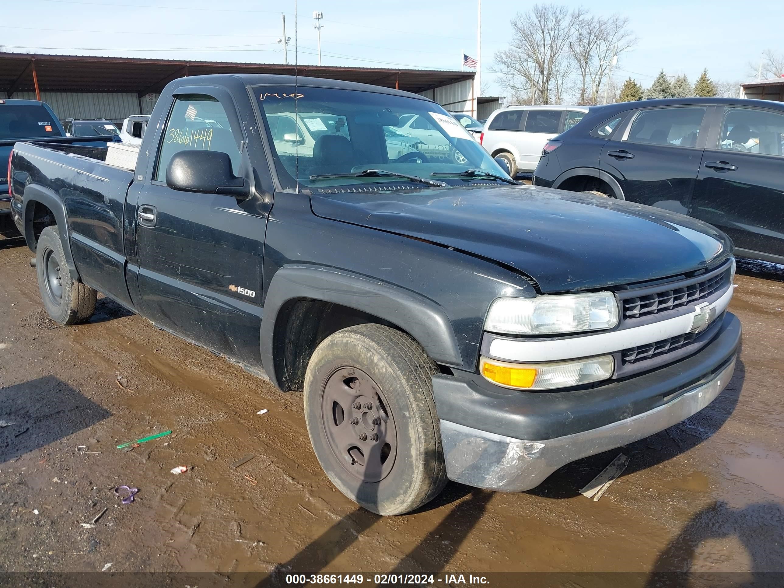 CHEVROLET SILVERADO 1999 1gcec14w5xe120505