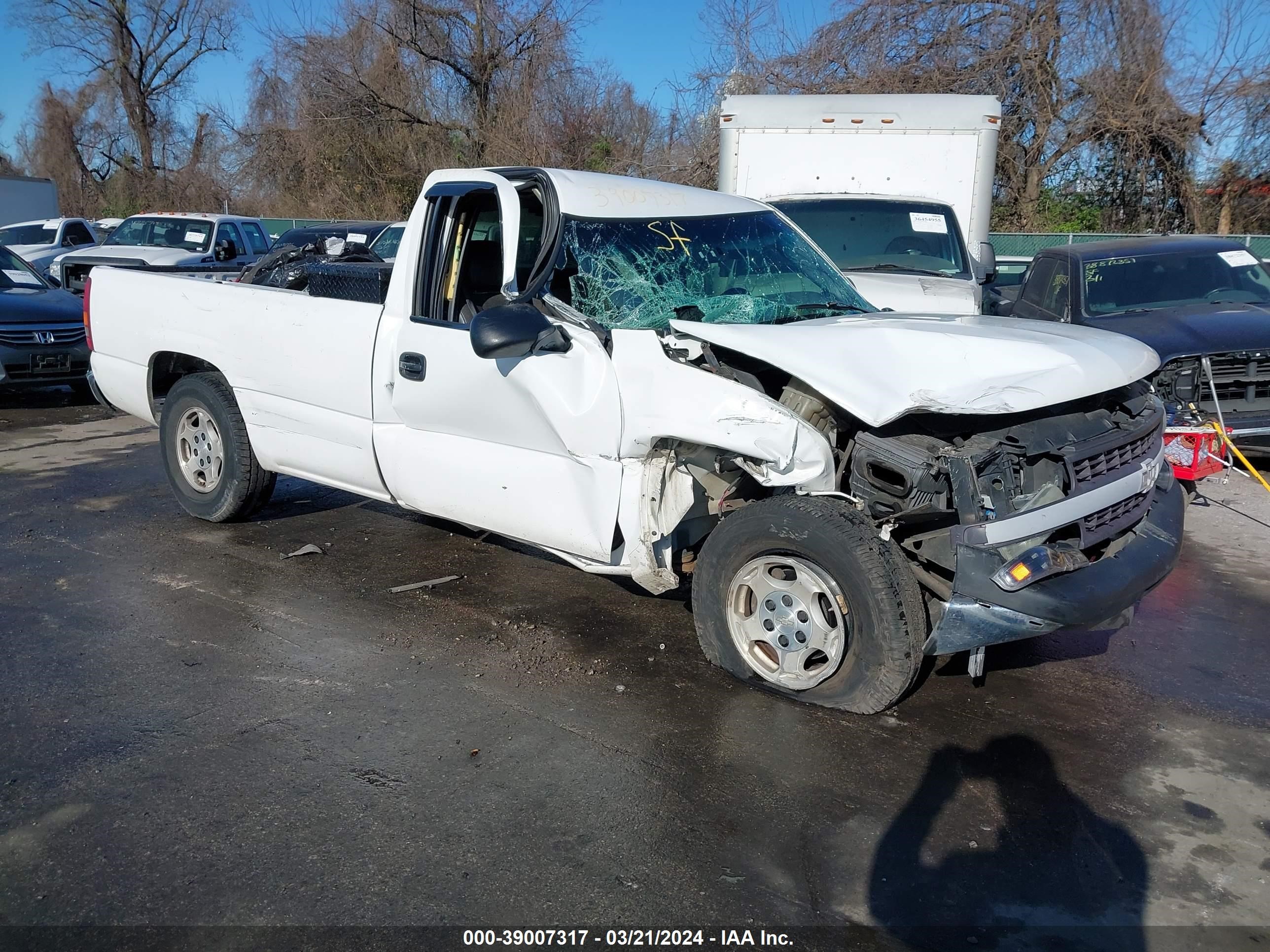 CHEVROLET SILVERADO 2001 1gcec14w71z116326