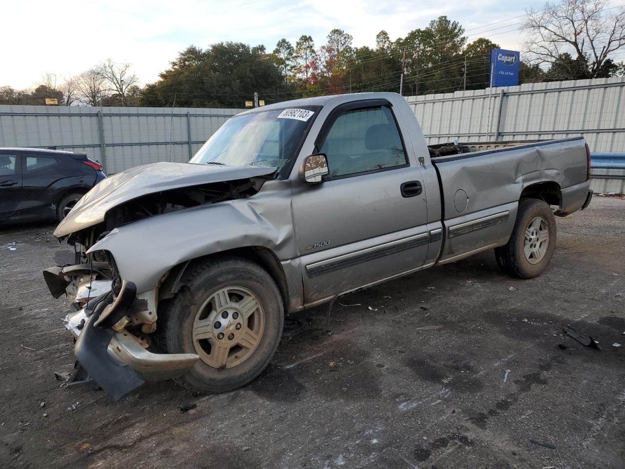 CHEVROLET SILVERADO 2001 1gcec14w71z154297