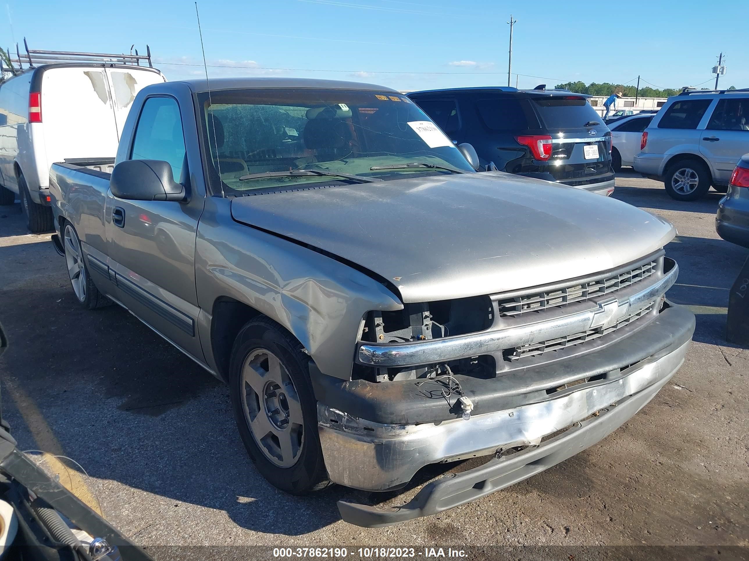 CHEVROLET SILVERADO 2001 1gcec14w71z288632