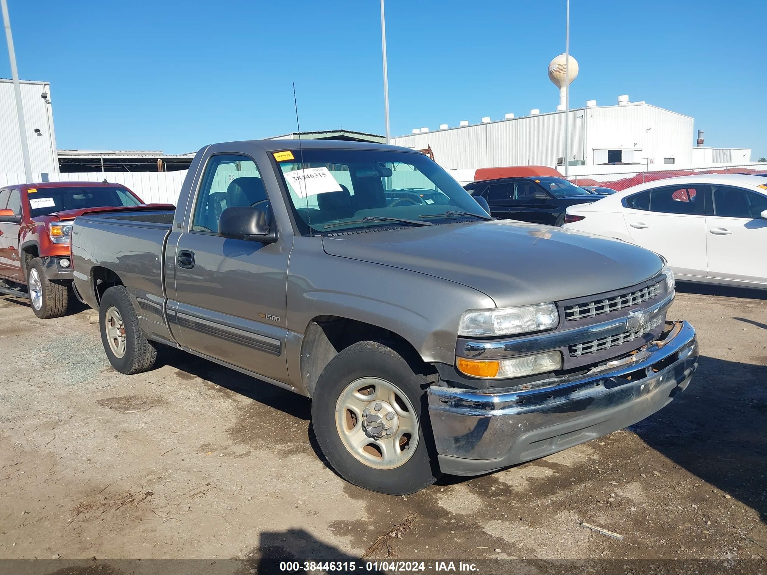 CHEVROLET SILVERADO 2002 1gcec14w72z175815