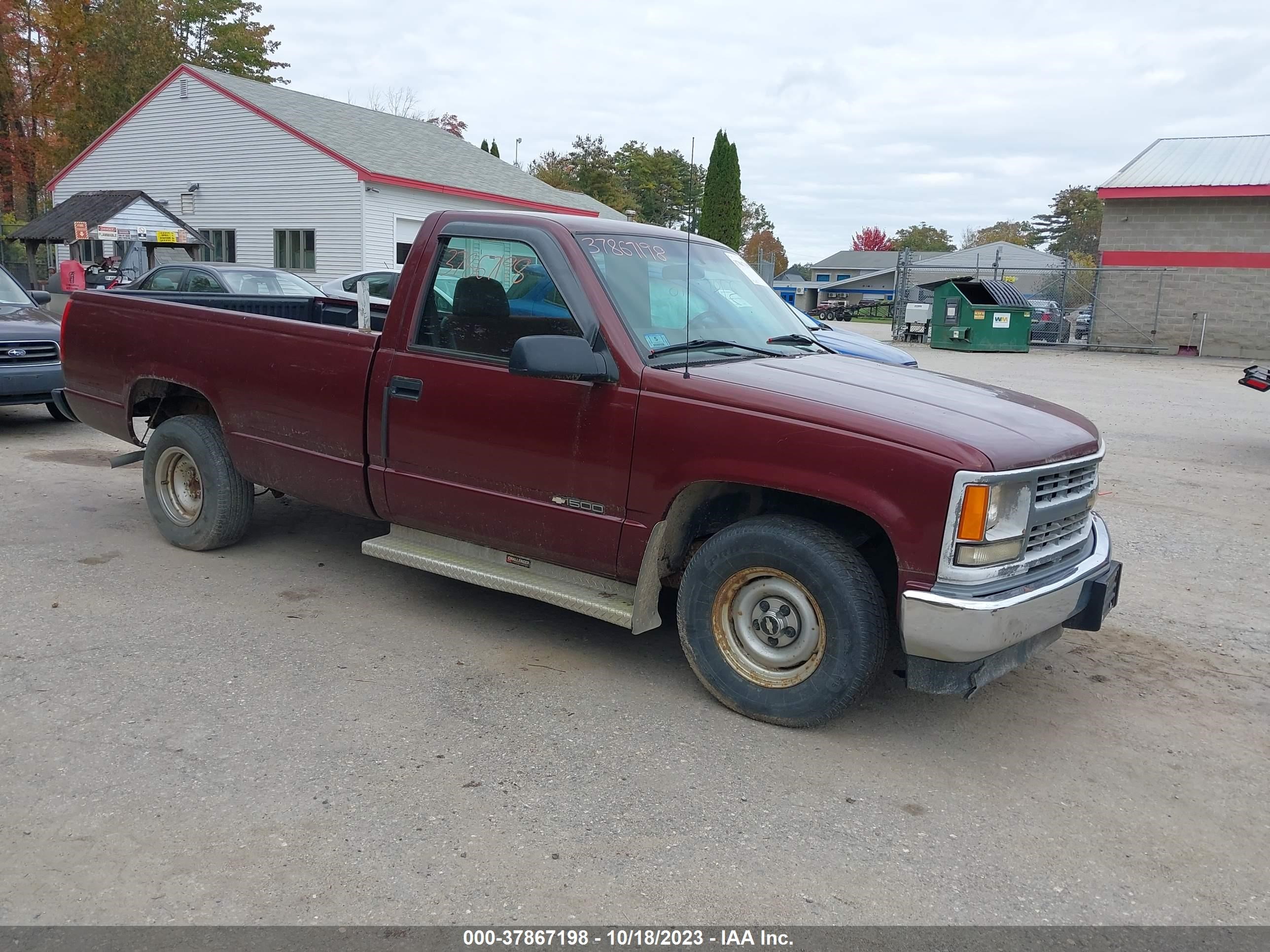 CHEVROLET S-10 PICKUP 1998 1gcec14w7wz158678