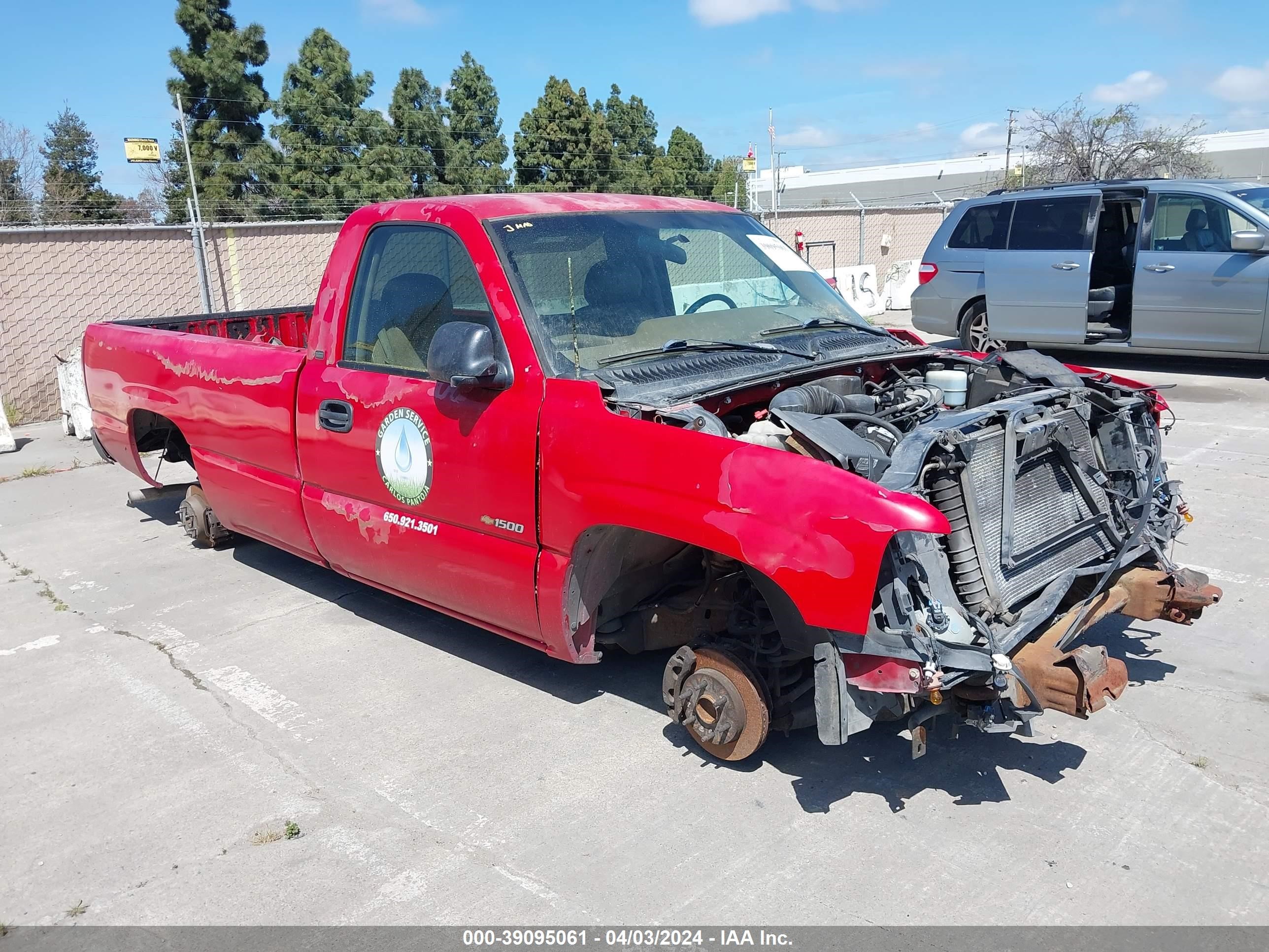 CHEVROLET SILVERADO 1999 1gcec14w8xe243778