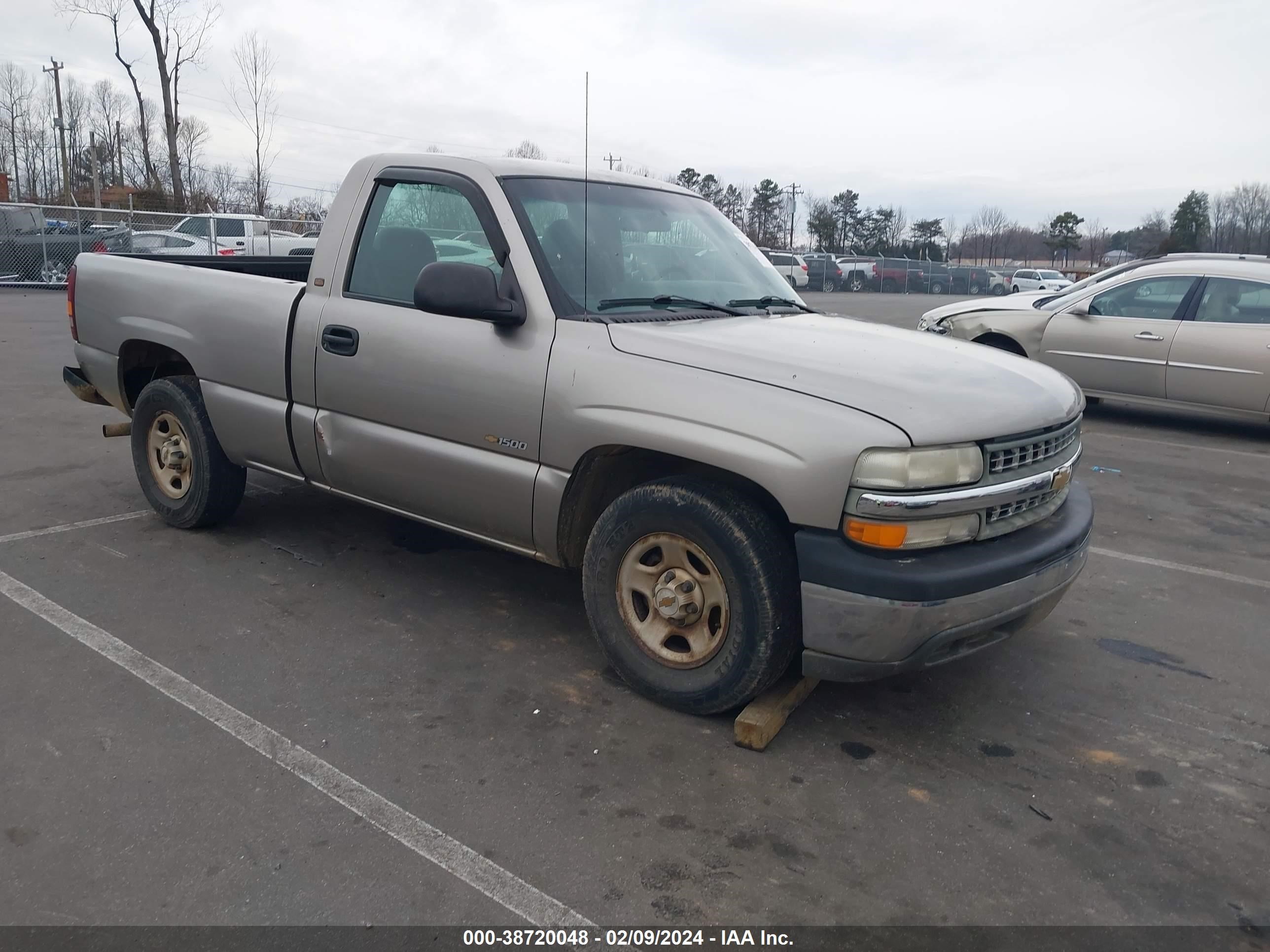 CHEVROLET SILVERADO 2001 1gcec14wx1z317542