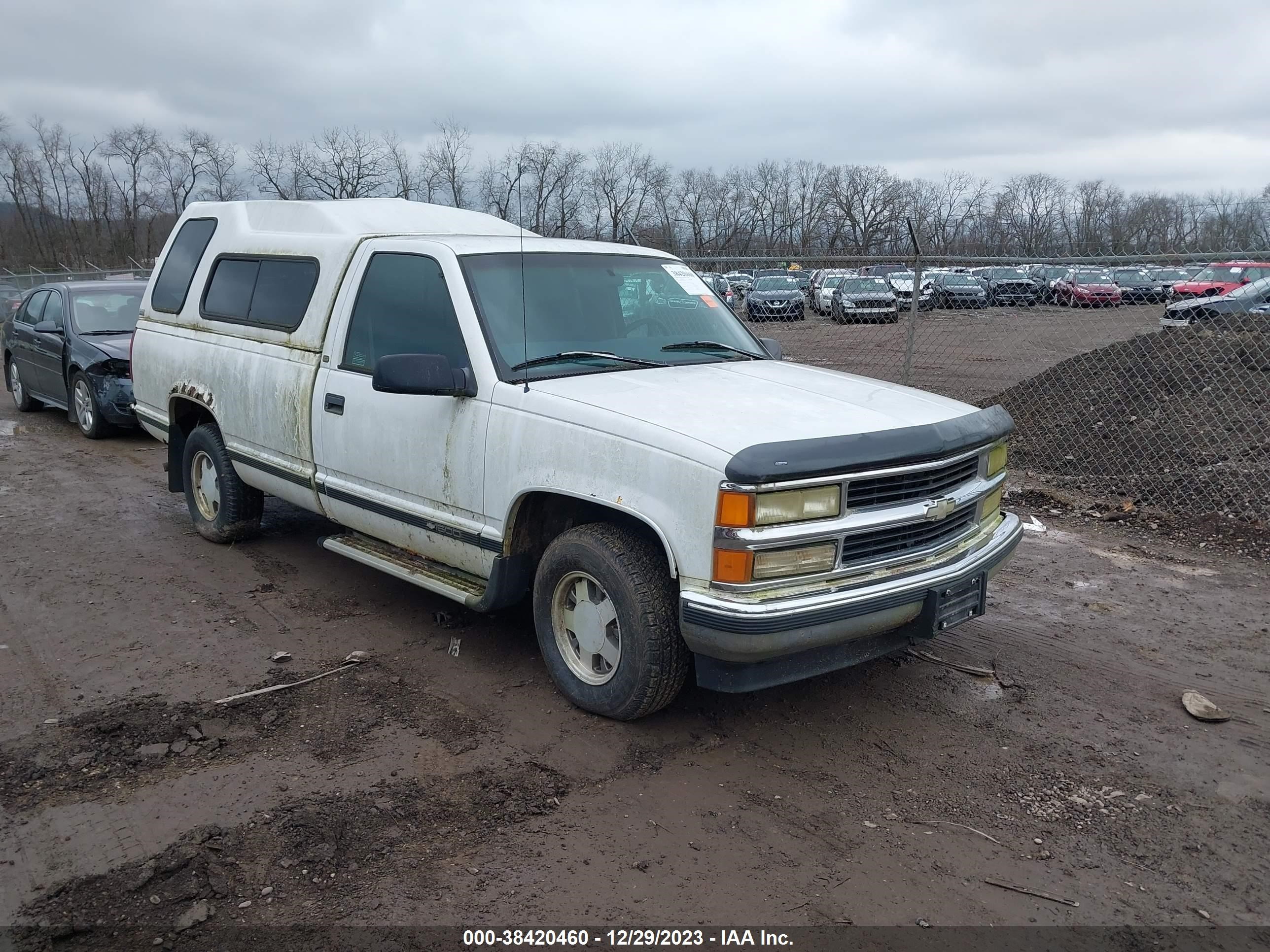 CHEVROLET S-10 PICKUP 1997 1gcec14wxvz224574