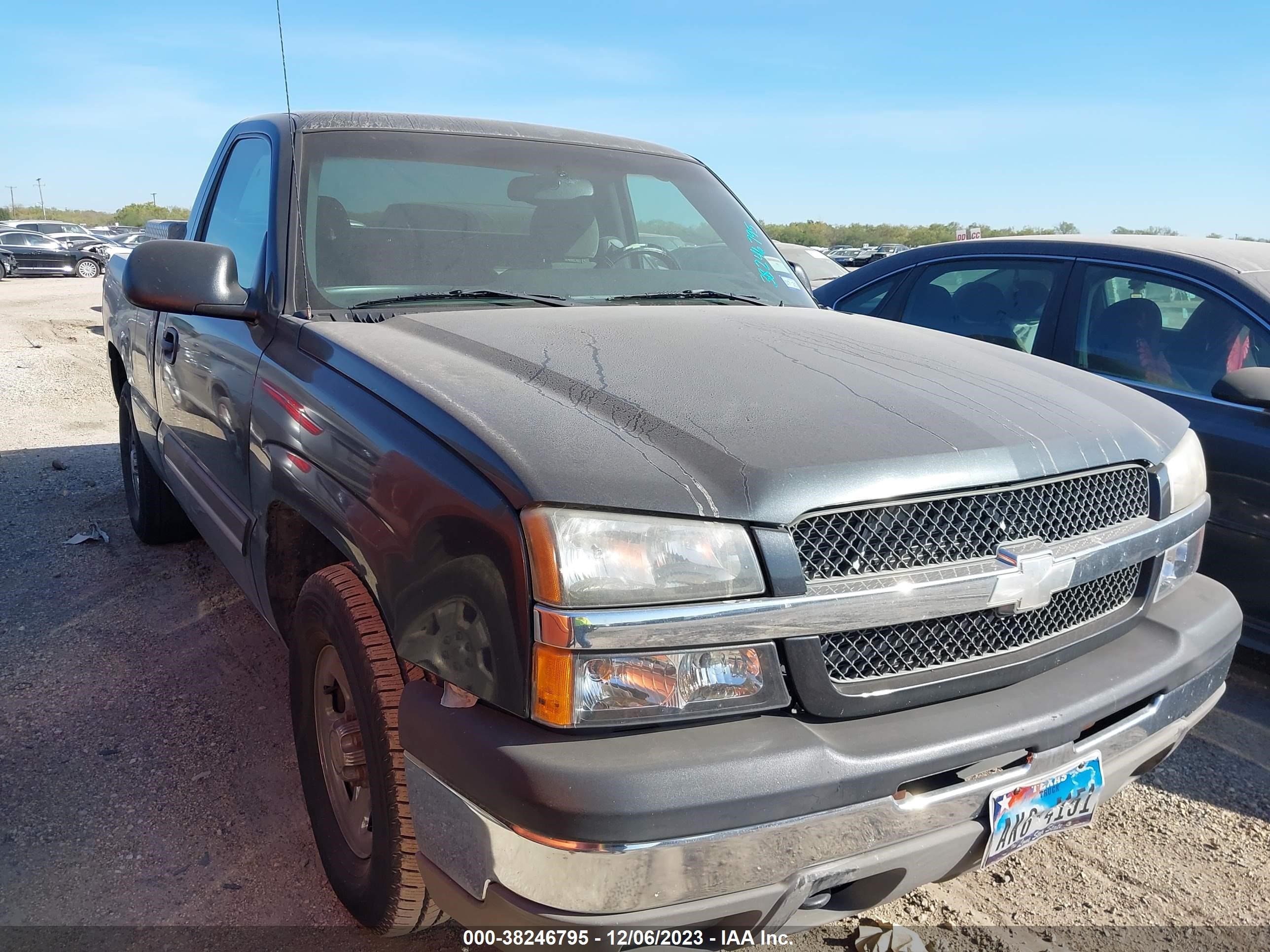 CHEVROLET SILVERADO 2003 1gcec14x03z298253