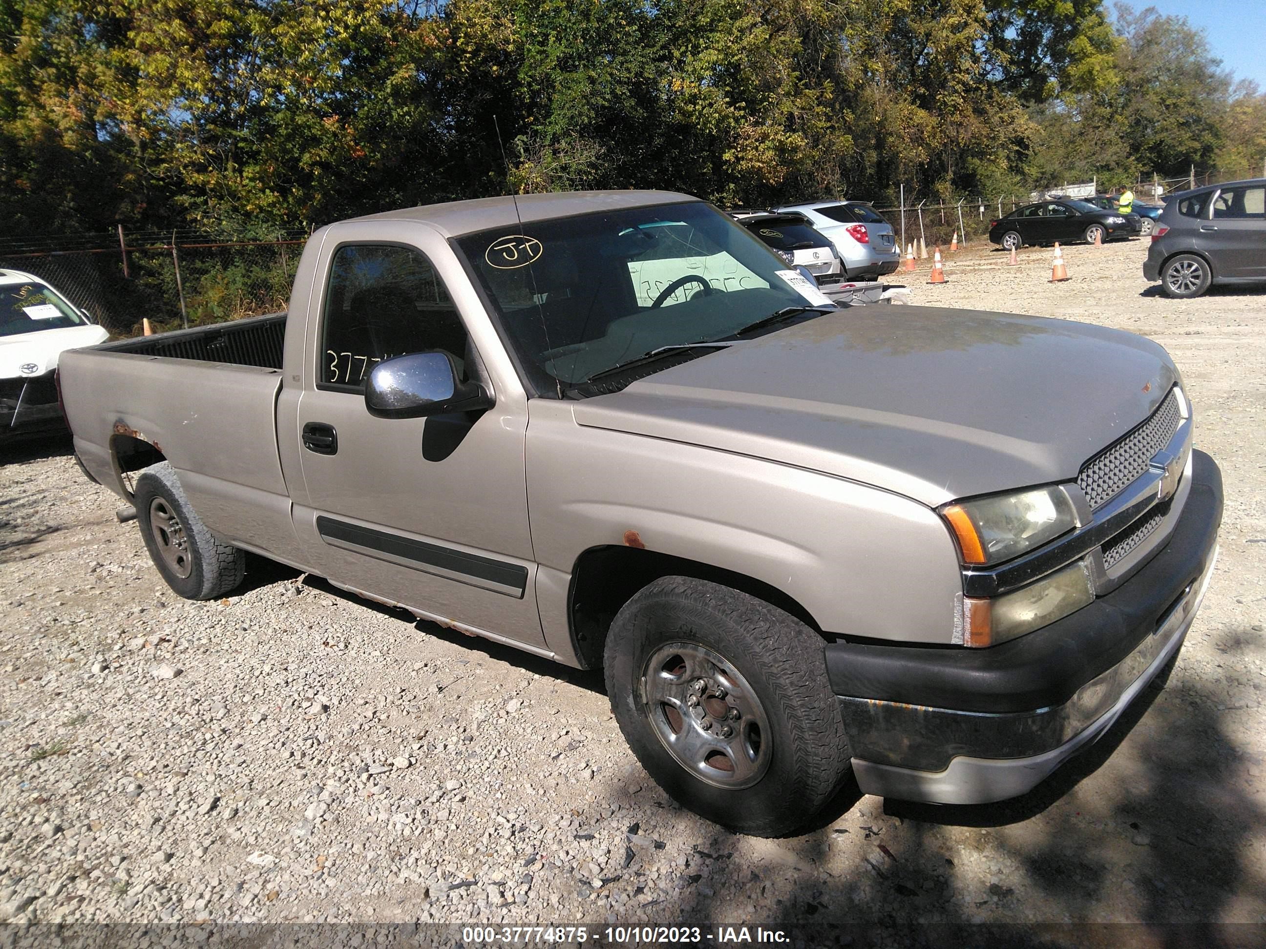 CHEVROLET SILVERADO 2004 1gcec14x04z305896