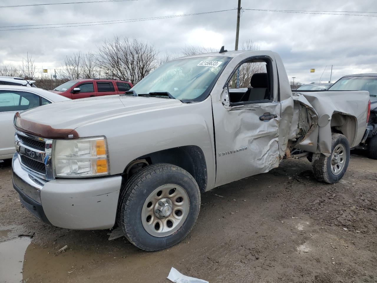 CHEVROLET SILVERADO 2008 1gcec14x08z234043