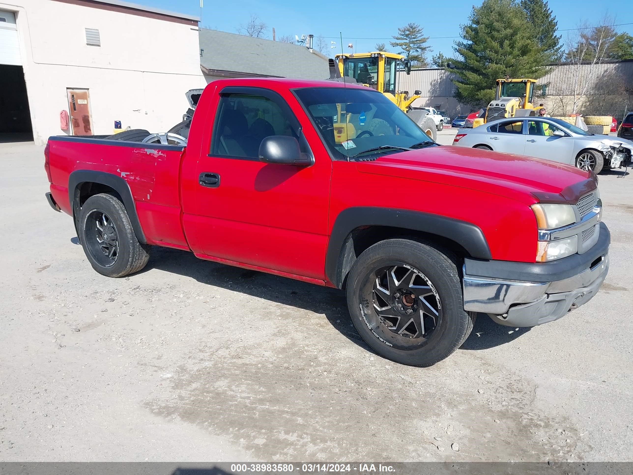 CHEVROLET SILVERADO 2003 1gcec14x13z235579