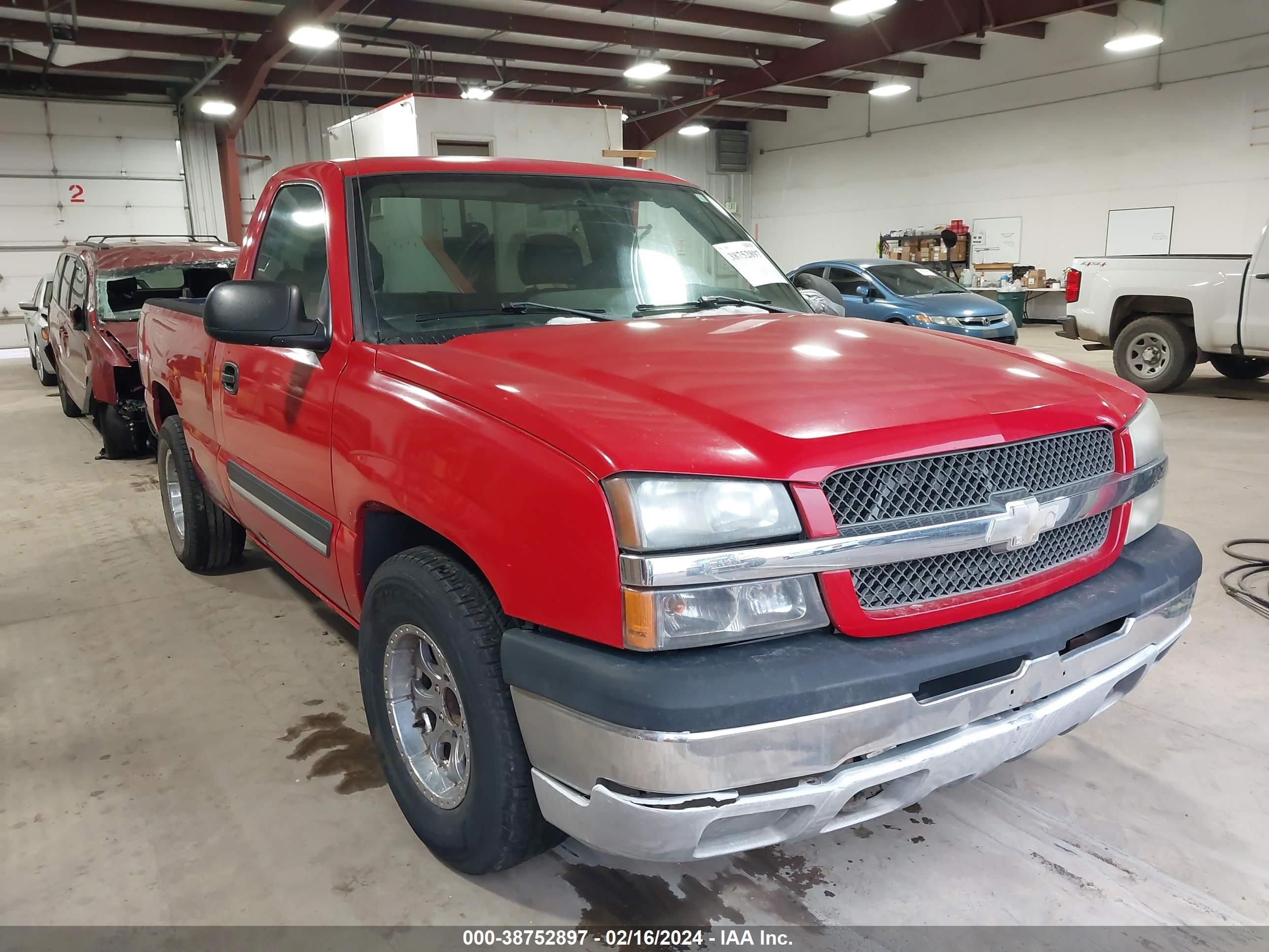 CHEVROLET SILVERADO 2004 1gcec14x14z319676