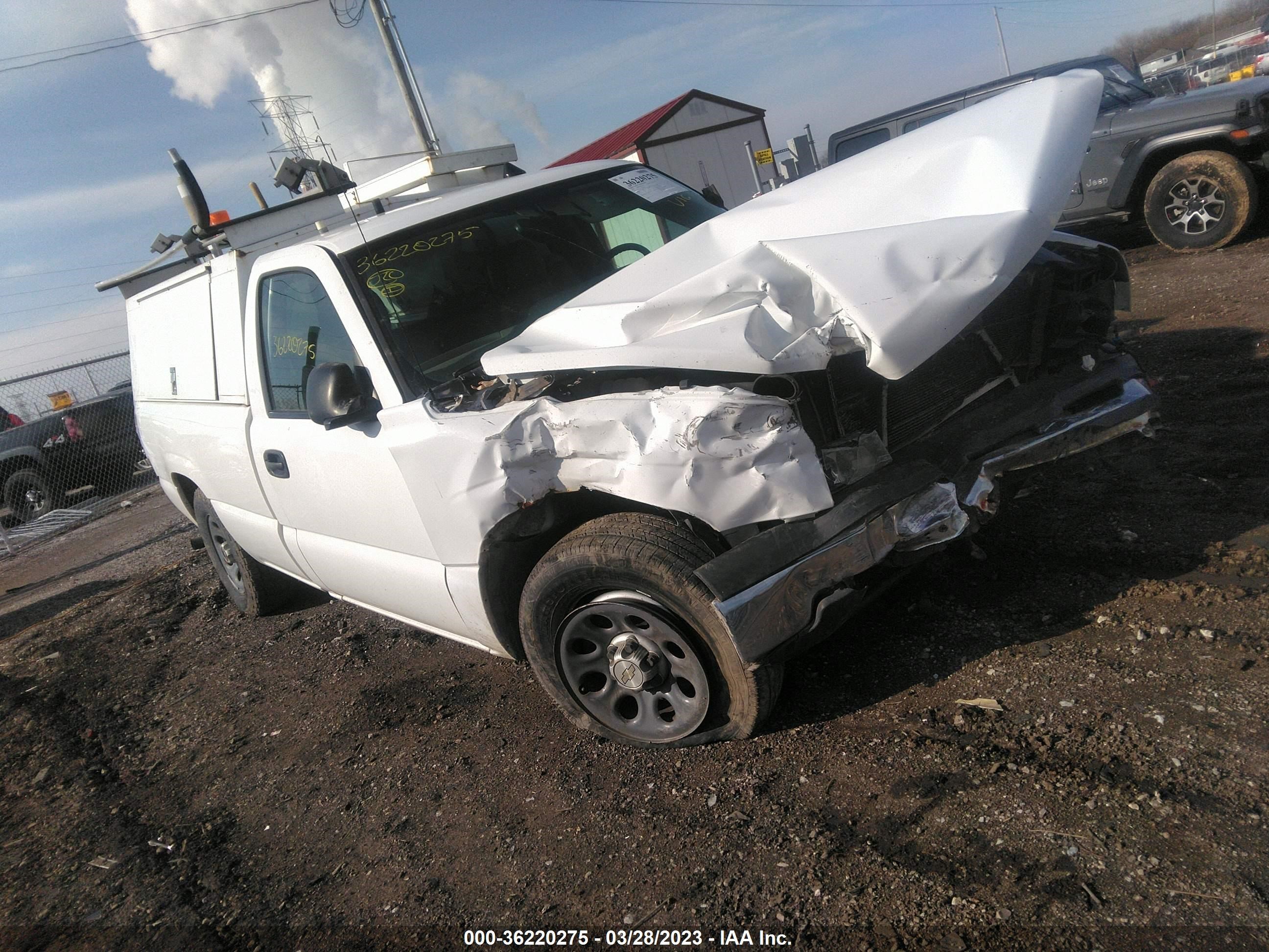 CHEVROLET SILVERADO 2007 1gcec14x17z148951