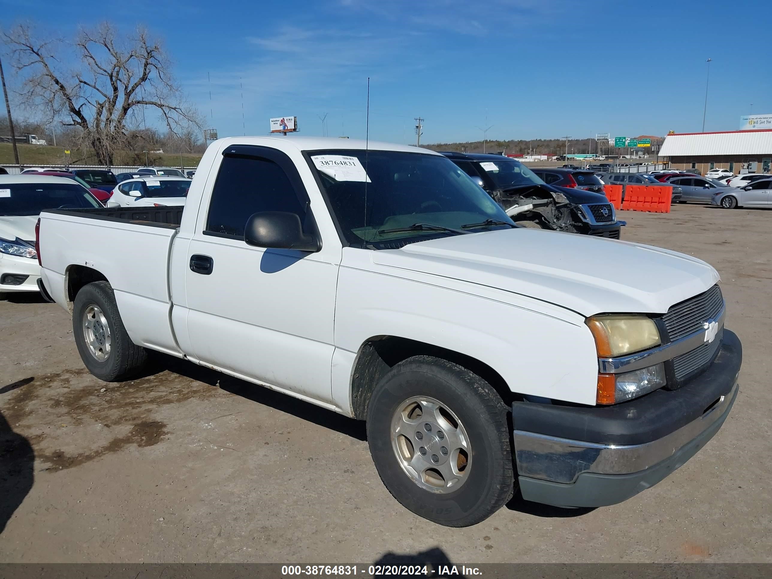 CHEVROLET SILVERADO 2004 1gcec14x24z350953