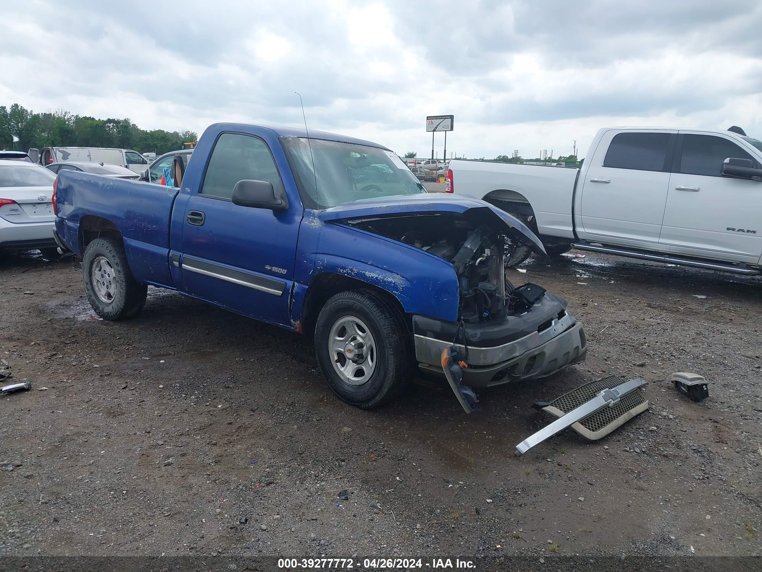 CHEVROLET SILVERADO 2003 1gcec14x33z149612