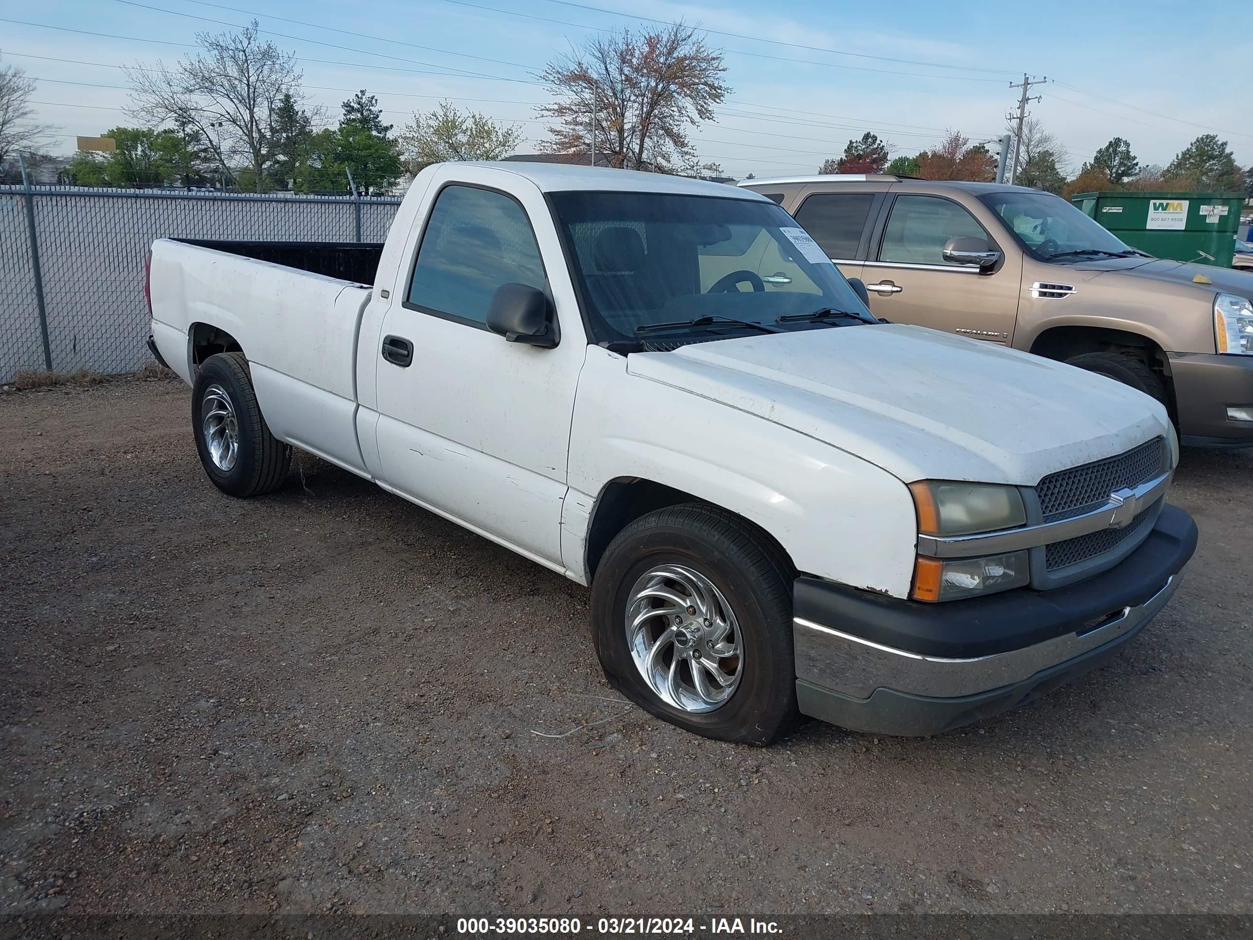 CHEVROLET SILVERADO 2004 1gcec14x34z208904