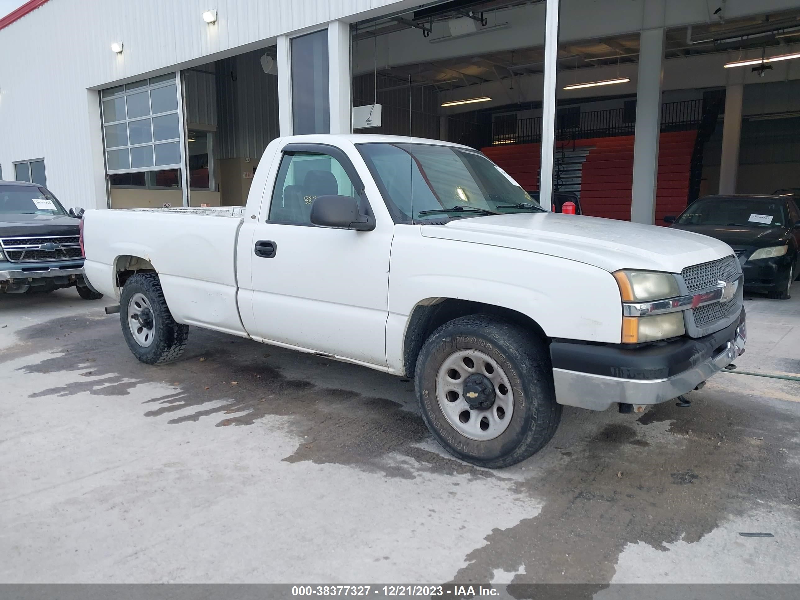 CHEVROLET SILVERADO 2004 1gcec14x34z245953