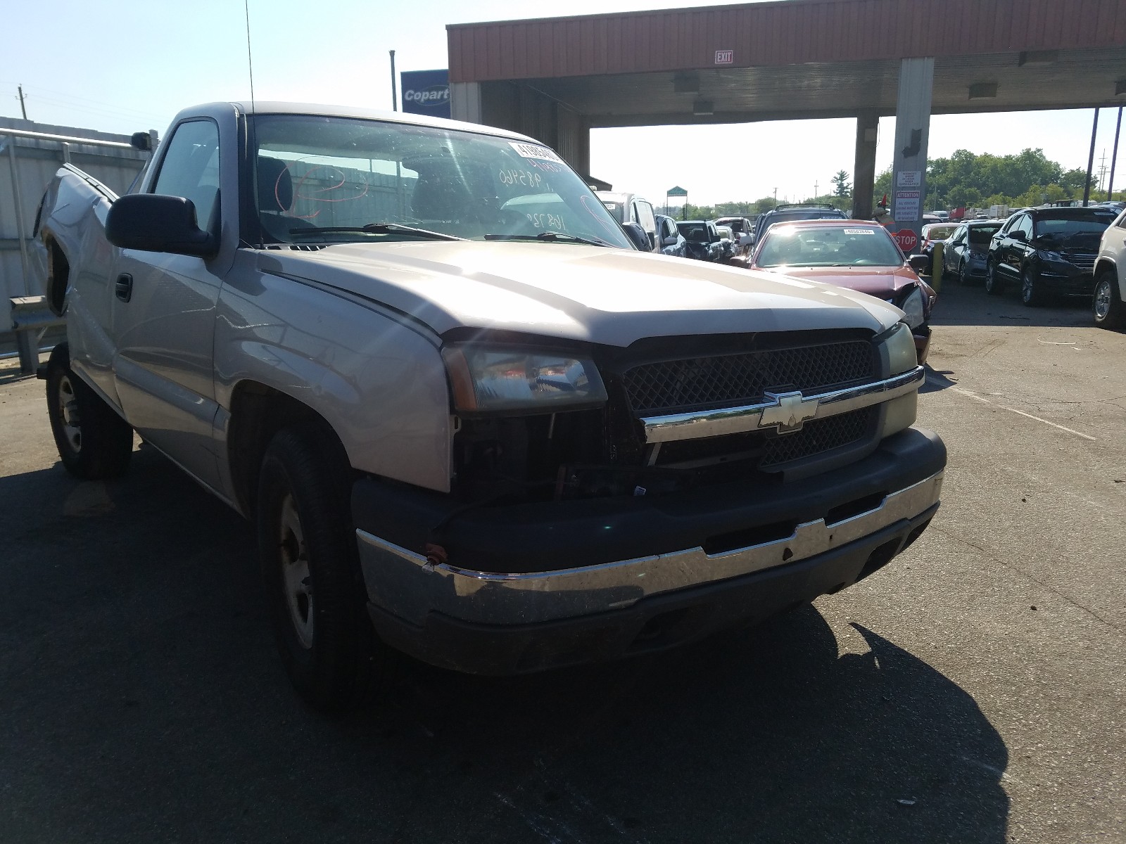 CHEVROLET SILVERADO 2004 1gcec14x34z301793