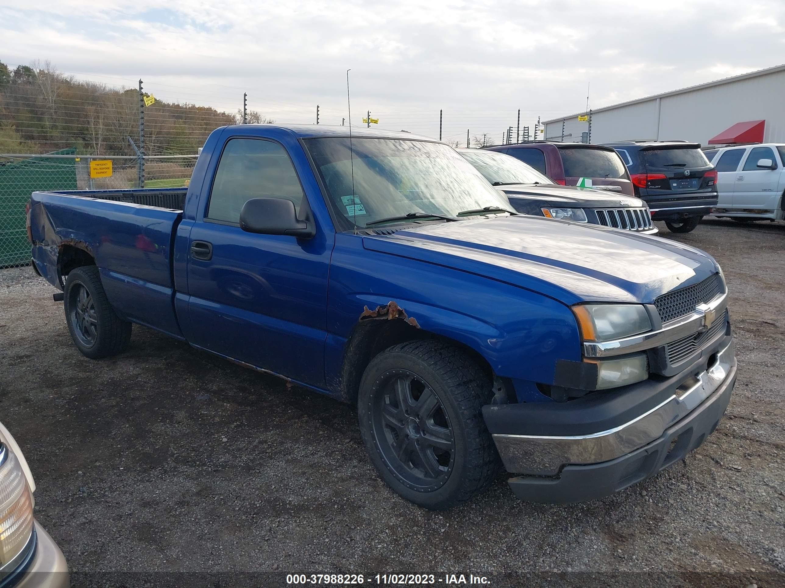 CHEVROLET SILVERADO 2004 1gcec14x34z321378