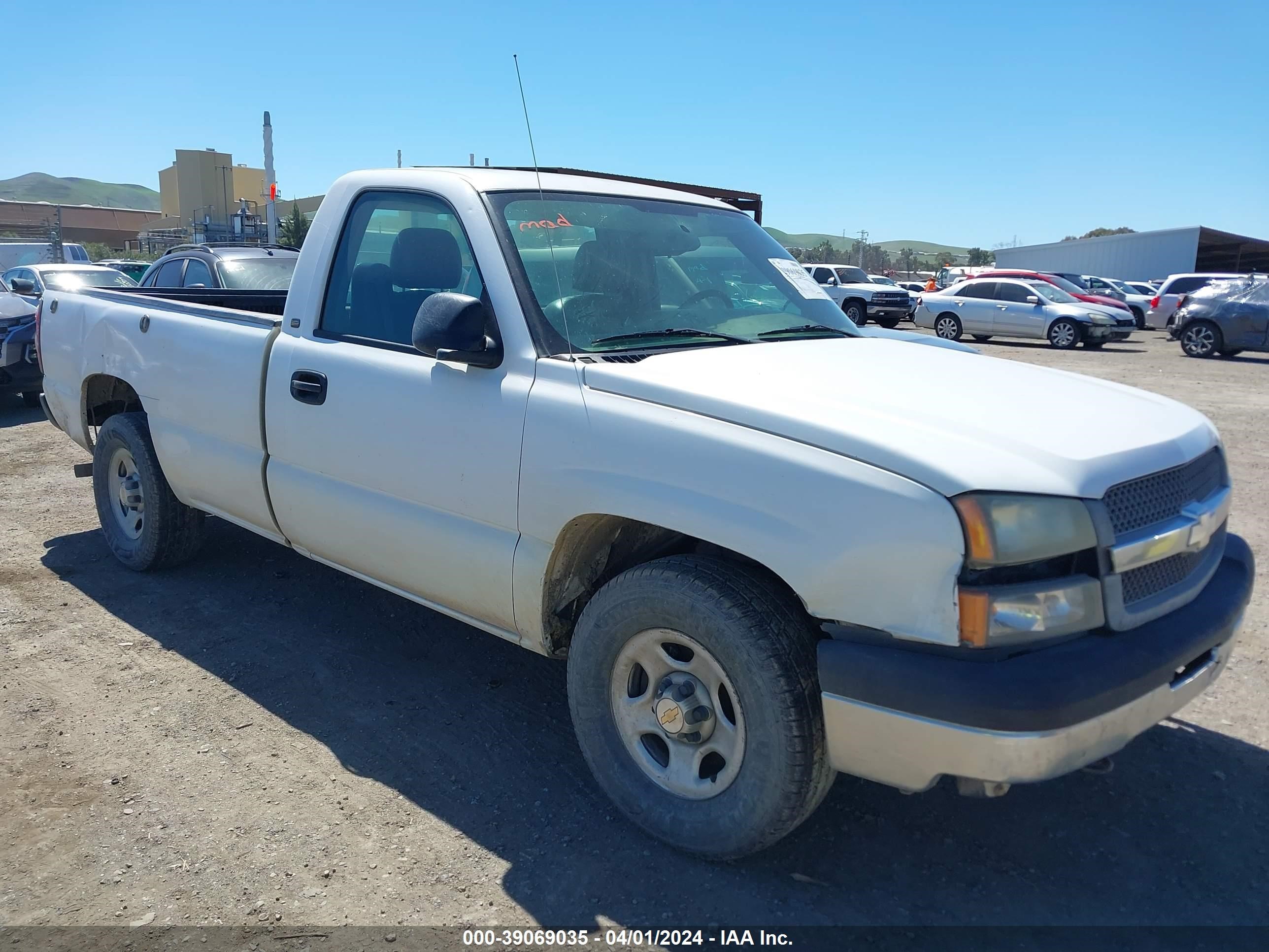 CHEVROLET SILVERADO 2004 1gcec14x34z339654