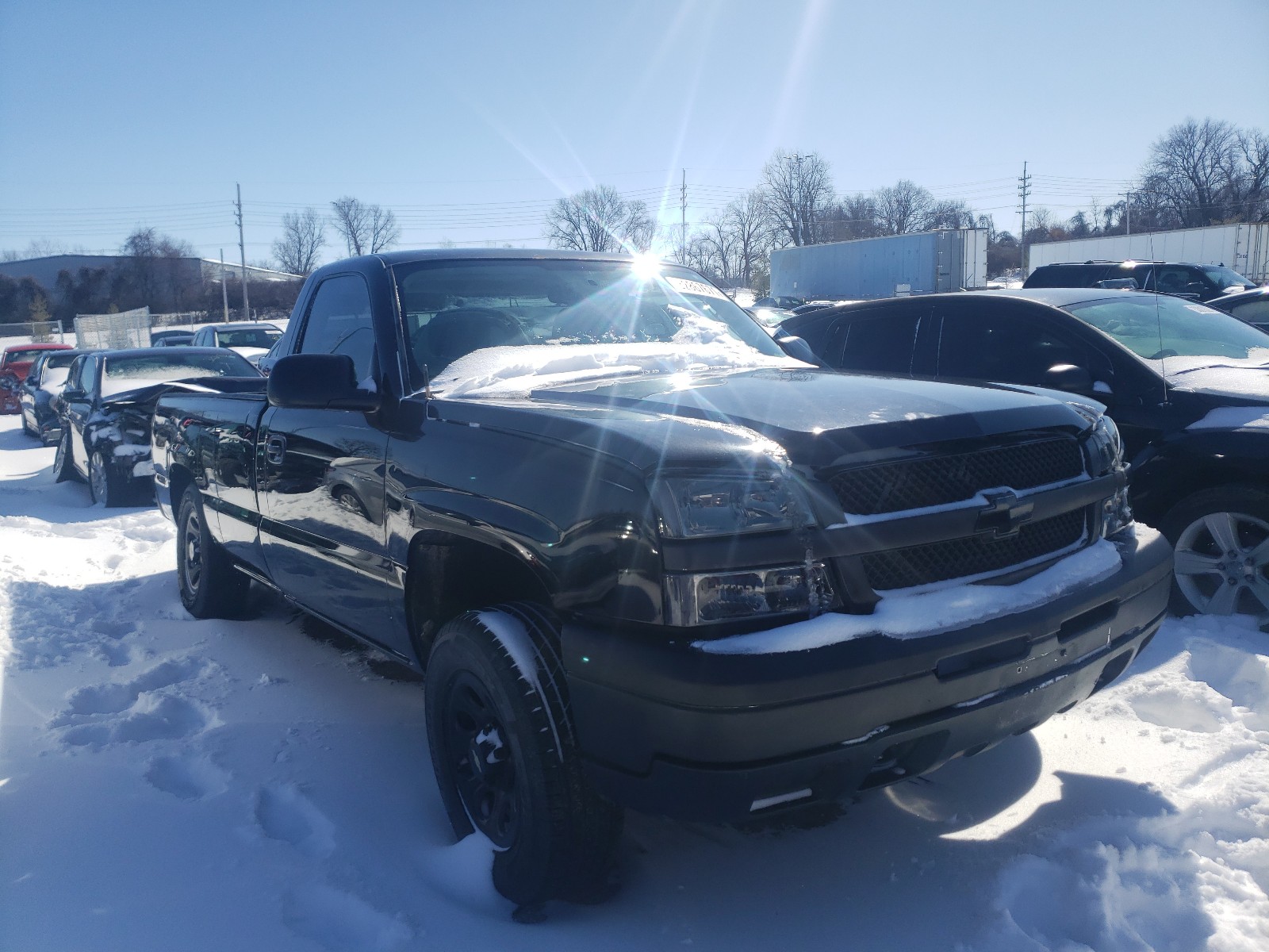 CHEVROLET SILVERADO 2005 1gcec14x35z353409