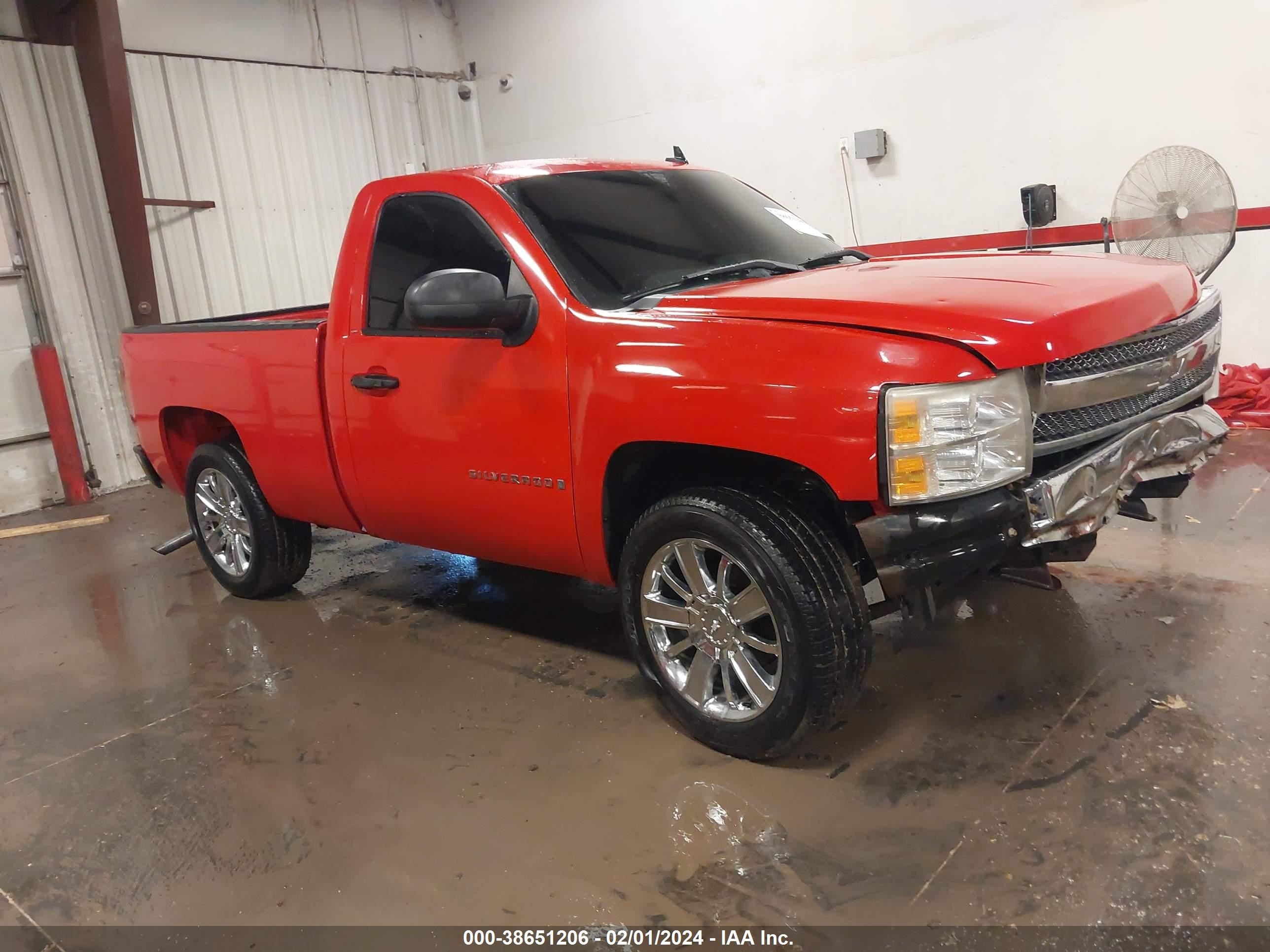 CHEVROLET SILVERADO 2008 1gcec14x38z168698