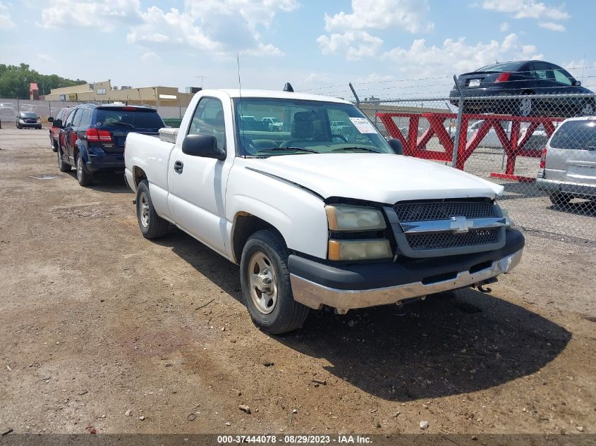 CHEVROLET SILVERADO 2004 1gcec14x44z183205