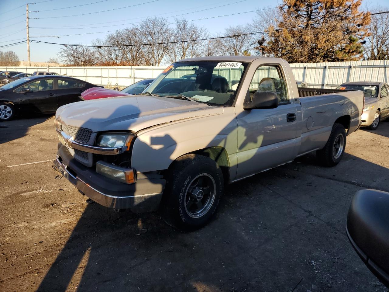 CHEVROLET SILVERADO 2004 1gcec14x44z317551