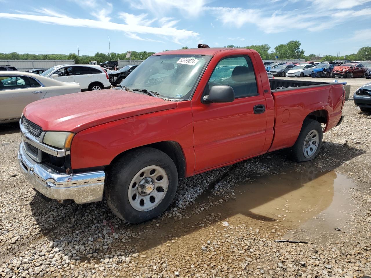 CHEVROLET SILVERADO 2005 1gcec14x45z121840