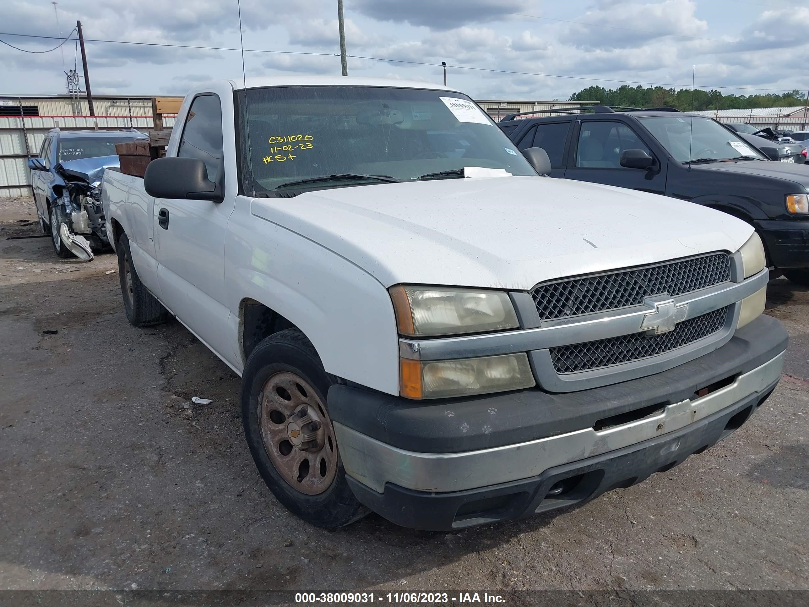 CHEVROLET SILVERADO 2005 1gcec14x45z271382