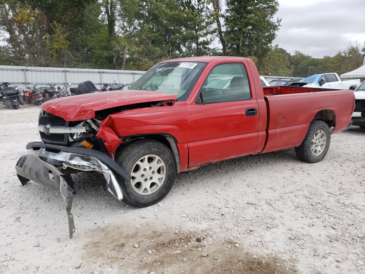 CHEVROLET SILVERADO 2004 1gcec14x54z134188