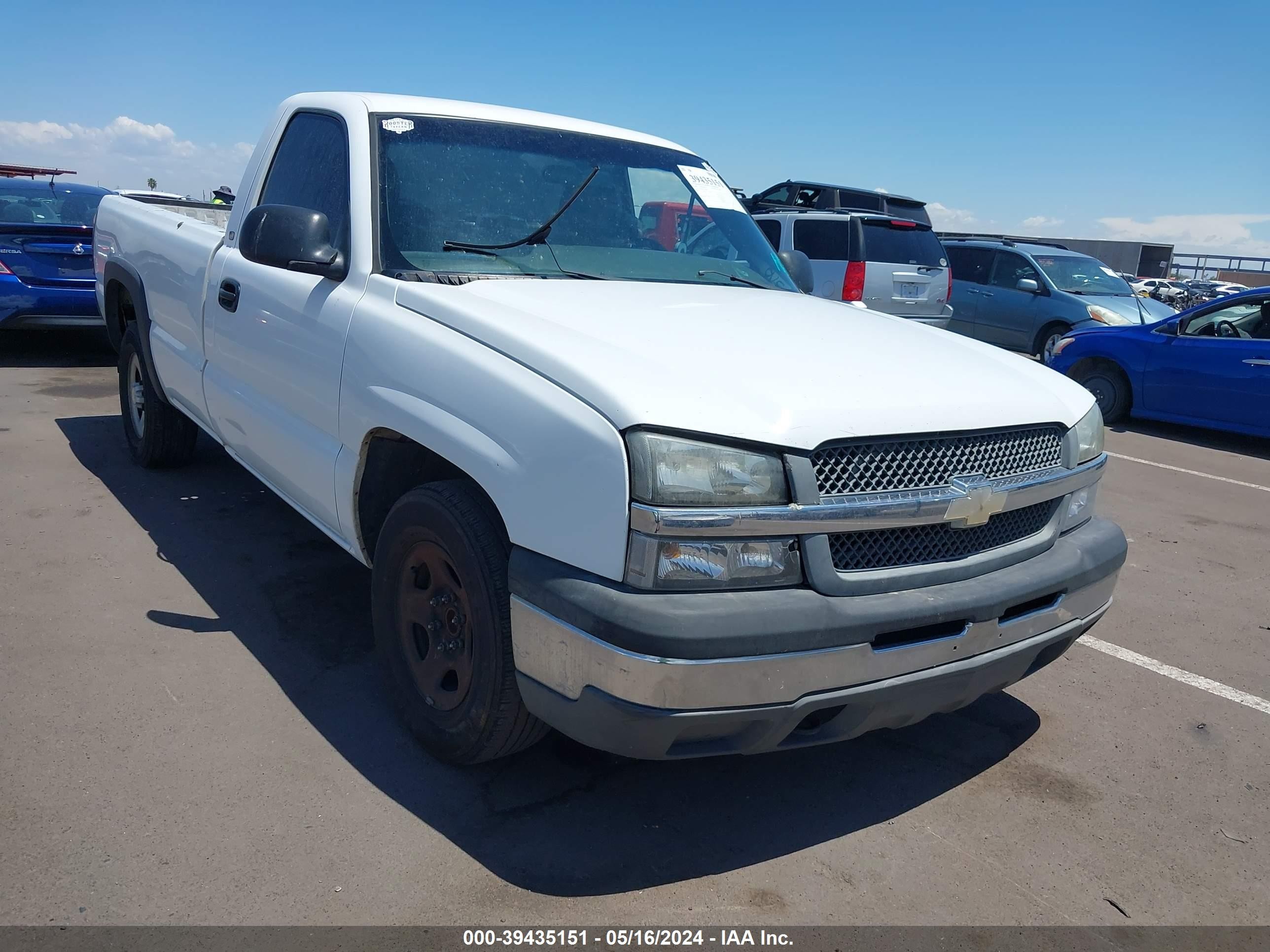 CHEVROLET SILVERADO 2004 1gcec14x54z328185