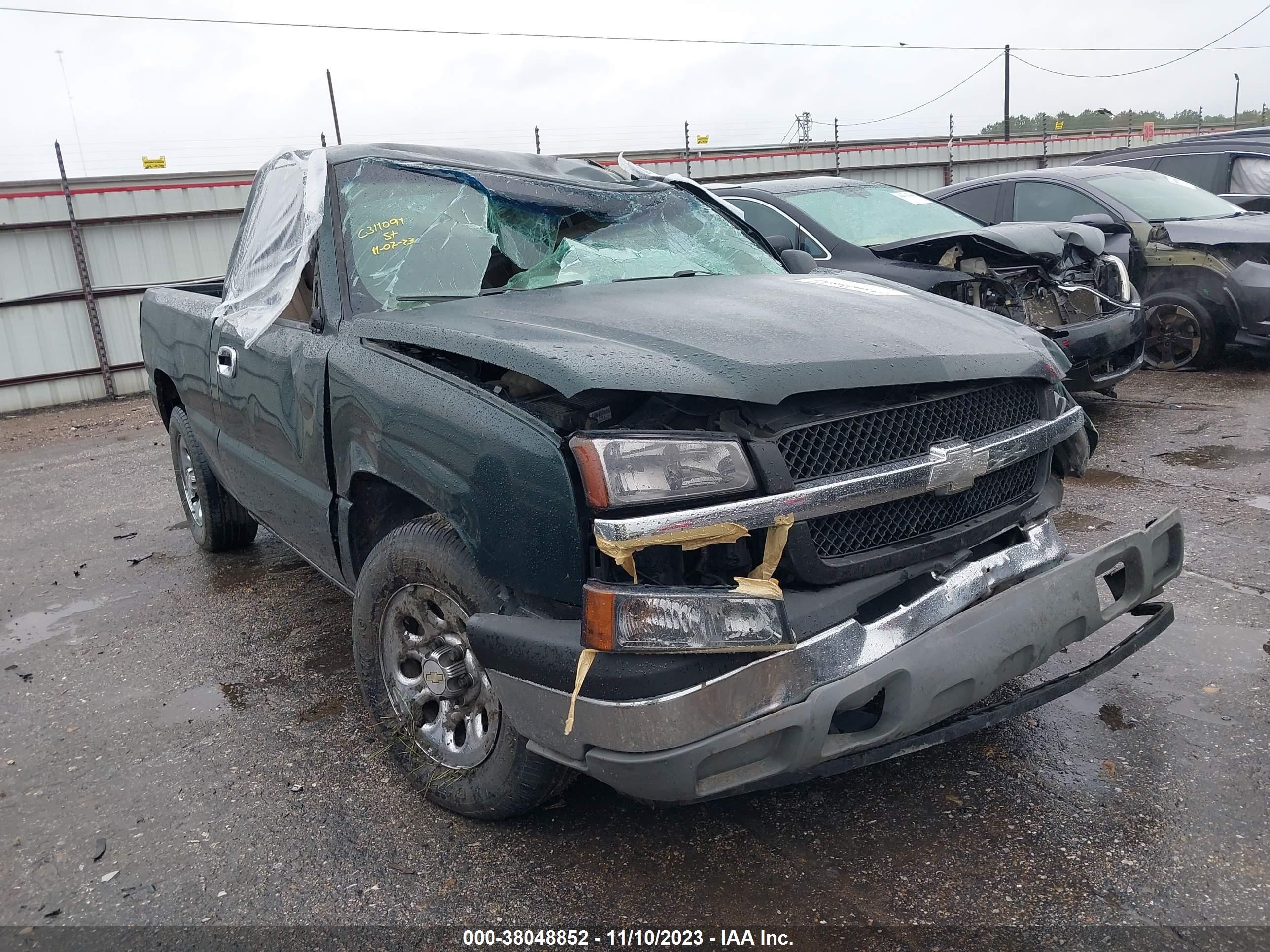 CHEVROLET SILVERADO 2005 1gcec14x55z128280