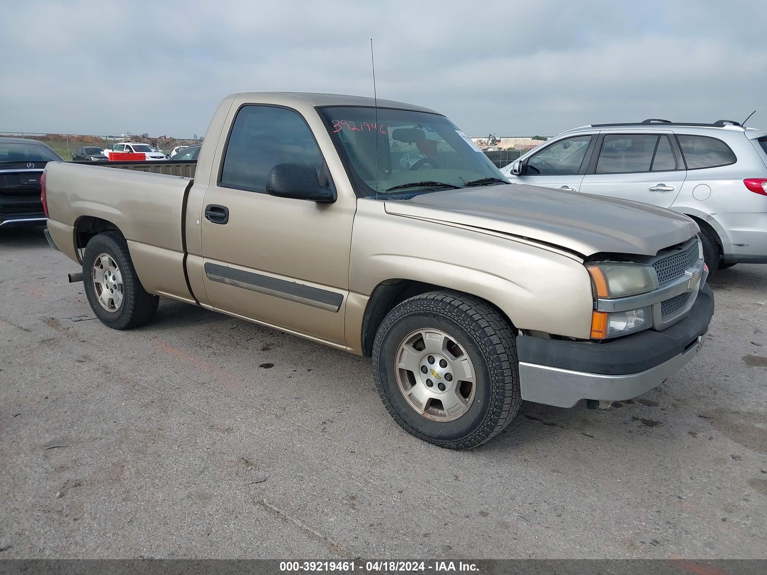 CHEVROLET SILVERADO 2005 1gcec14x55z224569