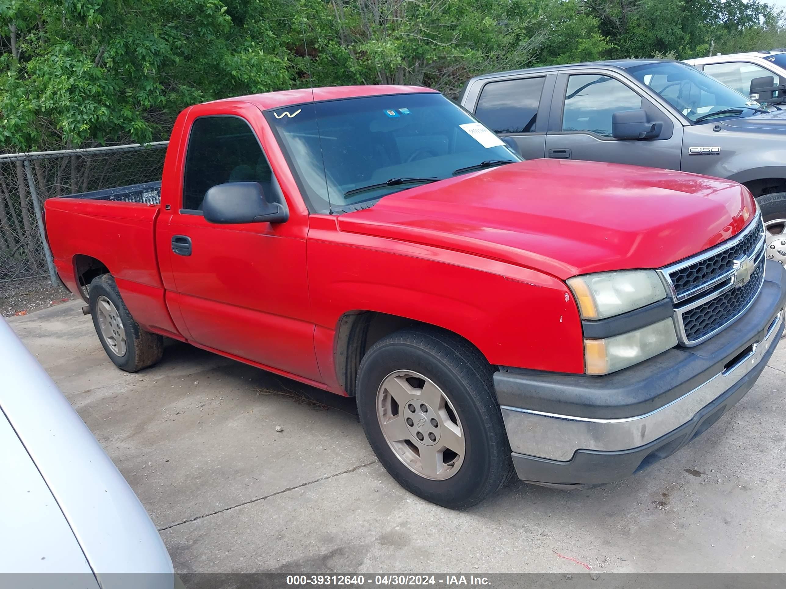 CHEVROLET SILVERADO 2006 1gcec14x56z109827