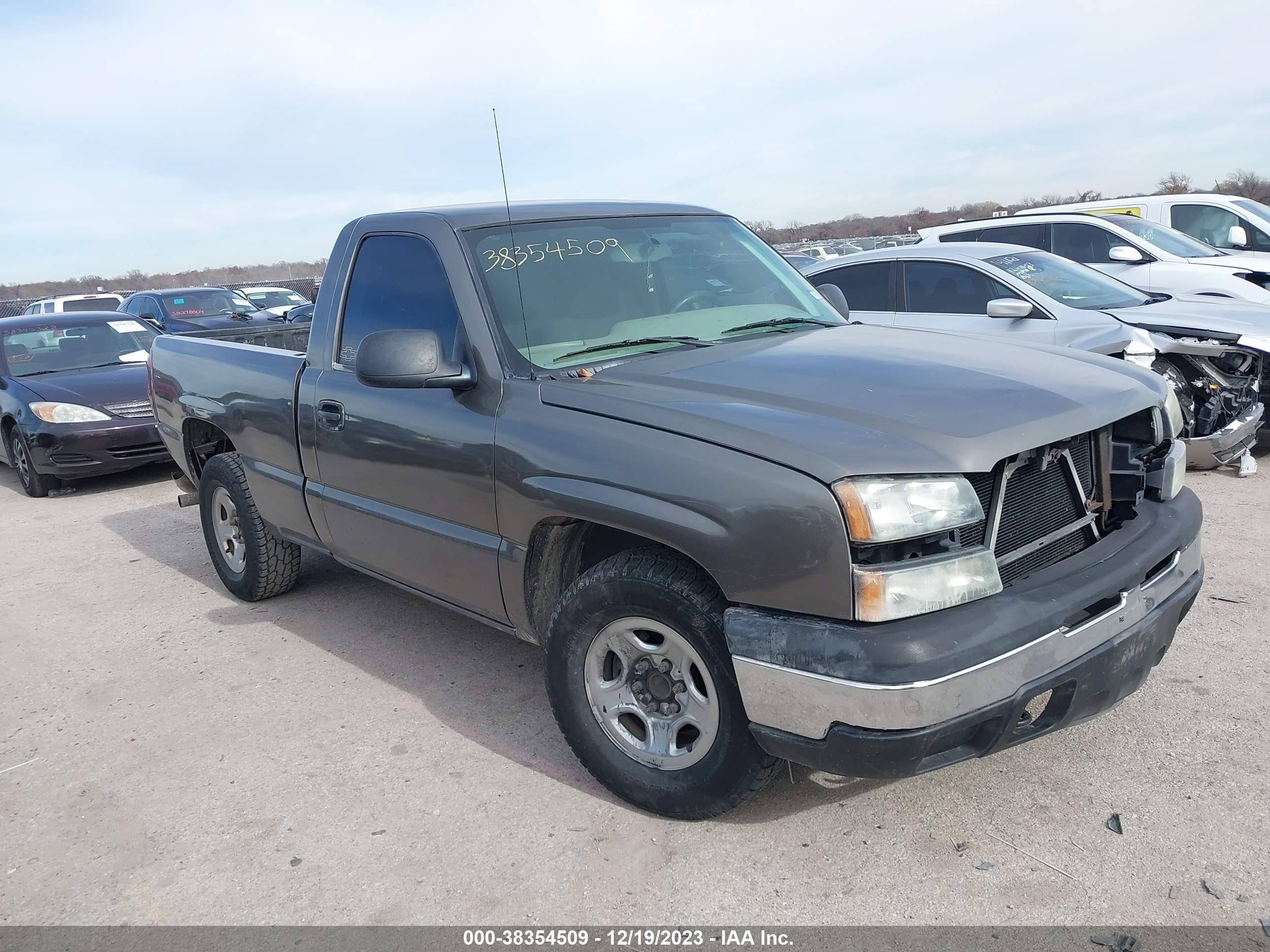 CHEVROLET SILVERADO 2004 1gcec14x64z167488