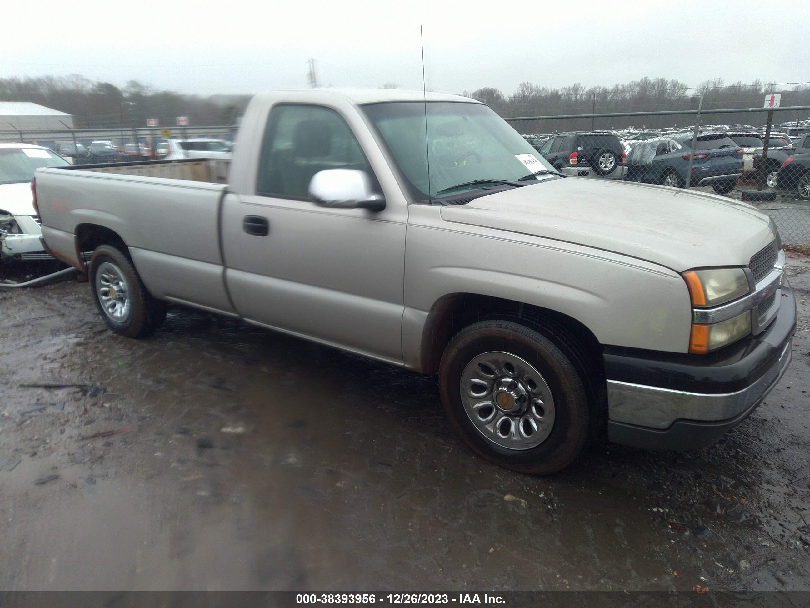 CHEVROLET SILVERADO 2005 1gcec14x65z339519