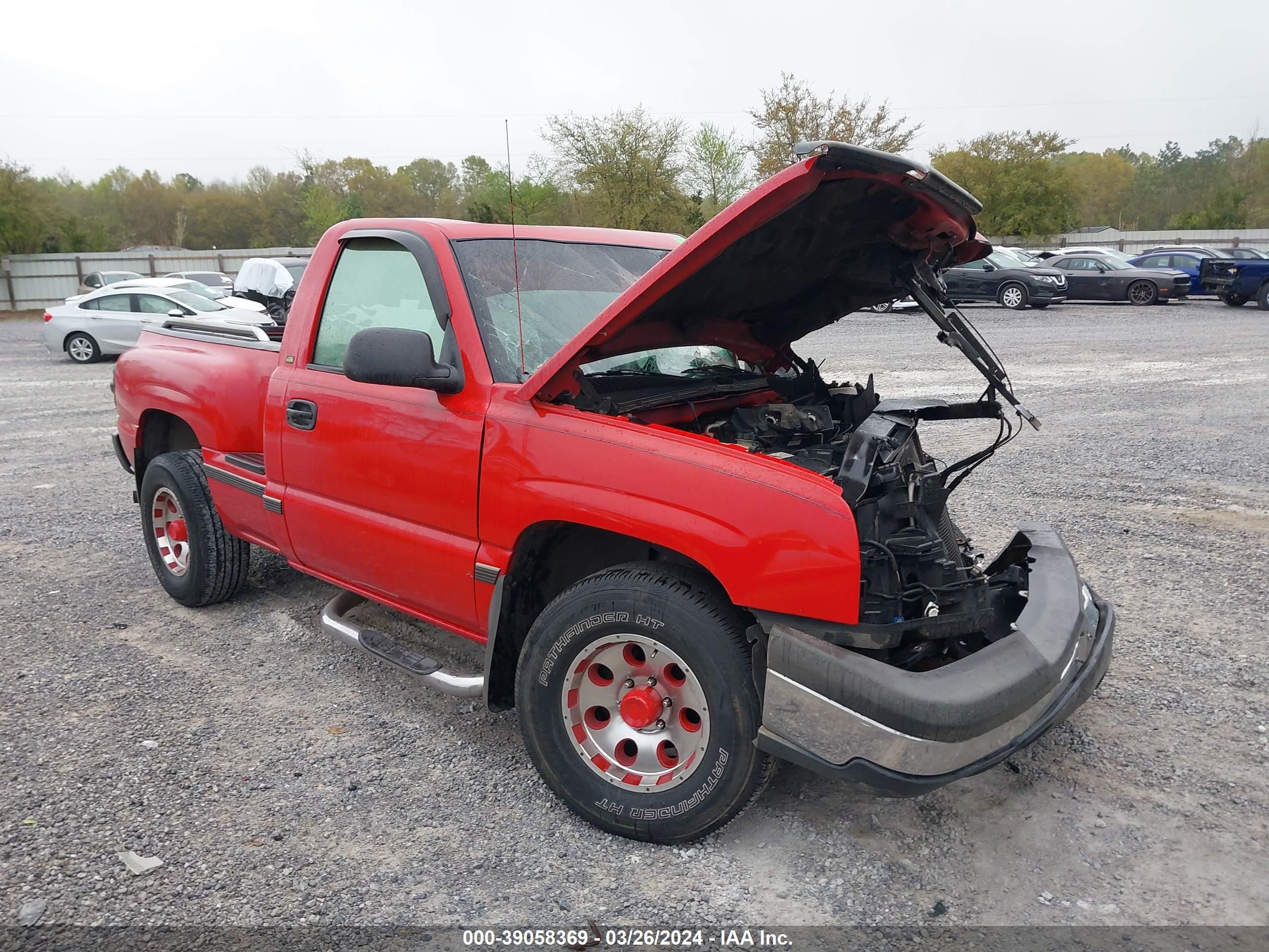 CHEVROLET SILVERADO 2003 1gcec14x73z236607