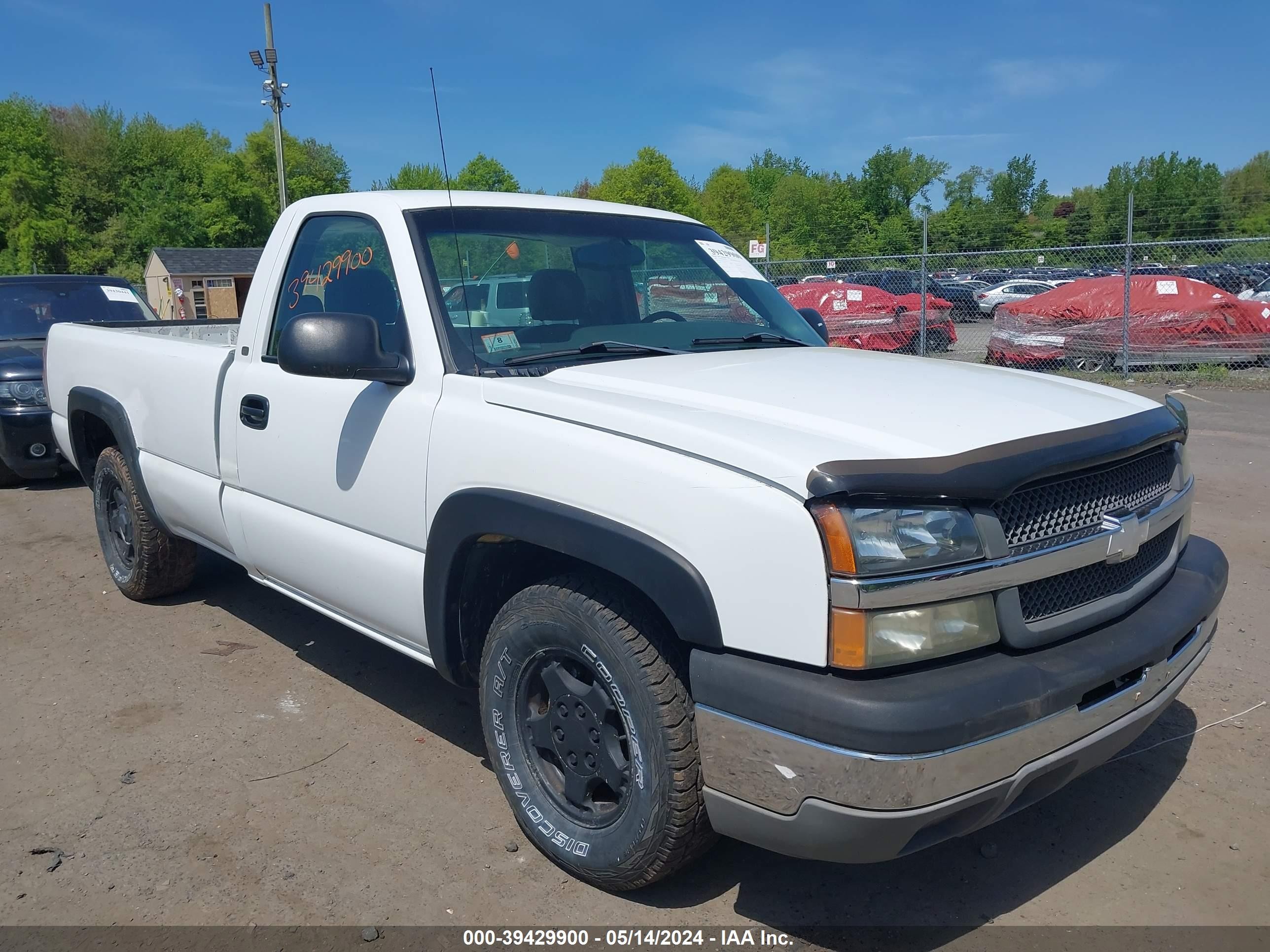 CHEVROLET SILVERADO 2003 1gcec14x73z261555