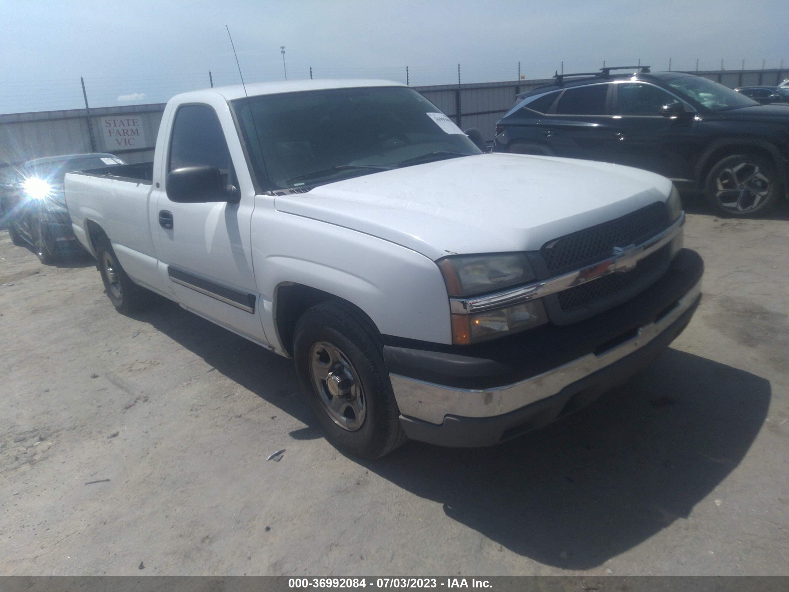 CHEVROLET SILVERADO 2004 1gcec14x74z113553