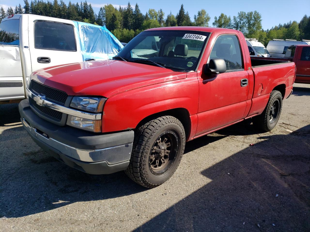 CHEVROLET SILVERADO 2004 1gcec14x74z243073