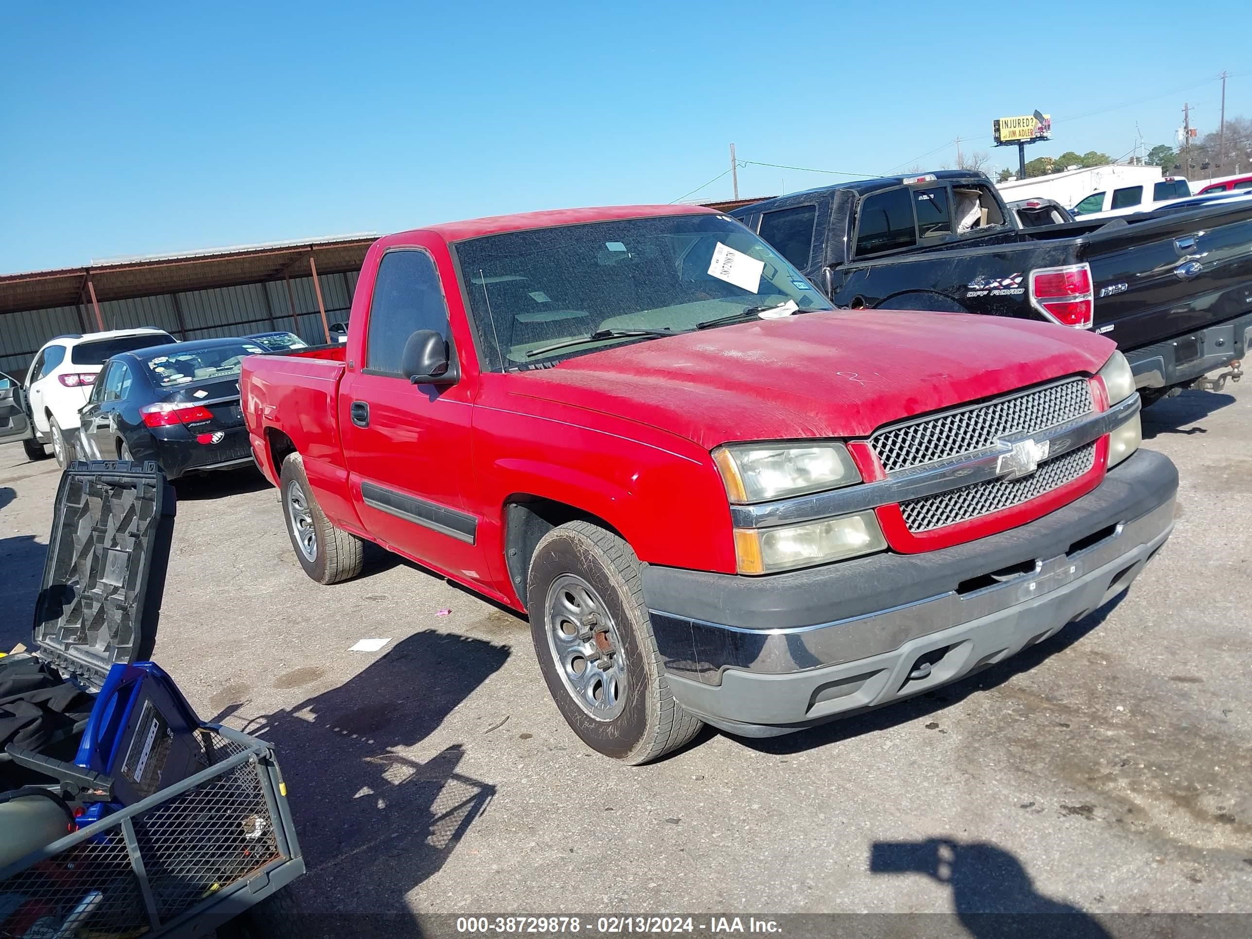 CHEVROLET SILVERADO 2005 1gcec14x75z163175