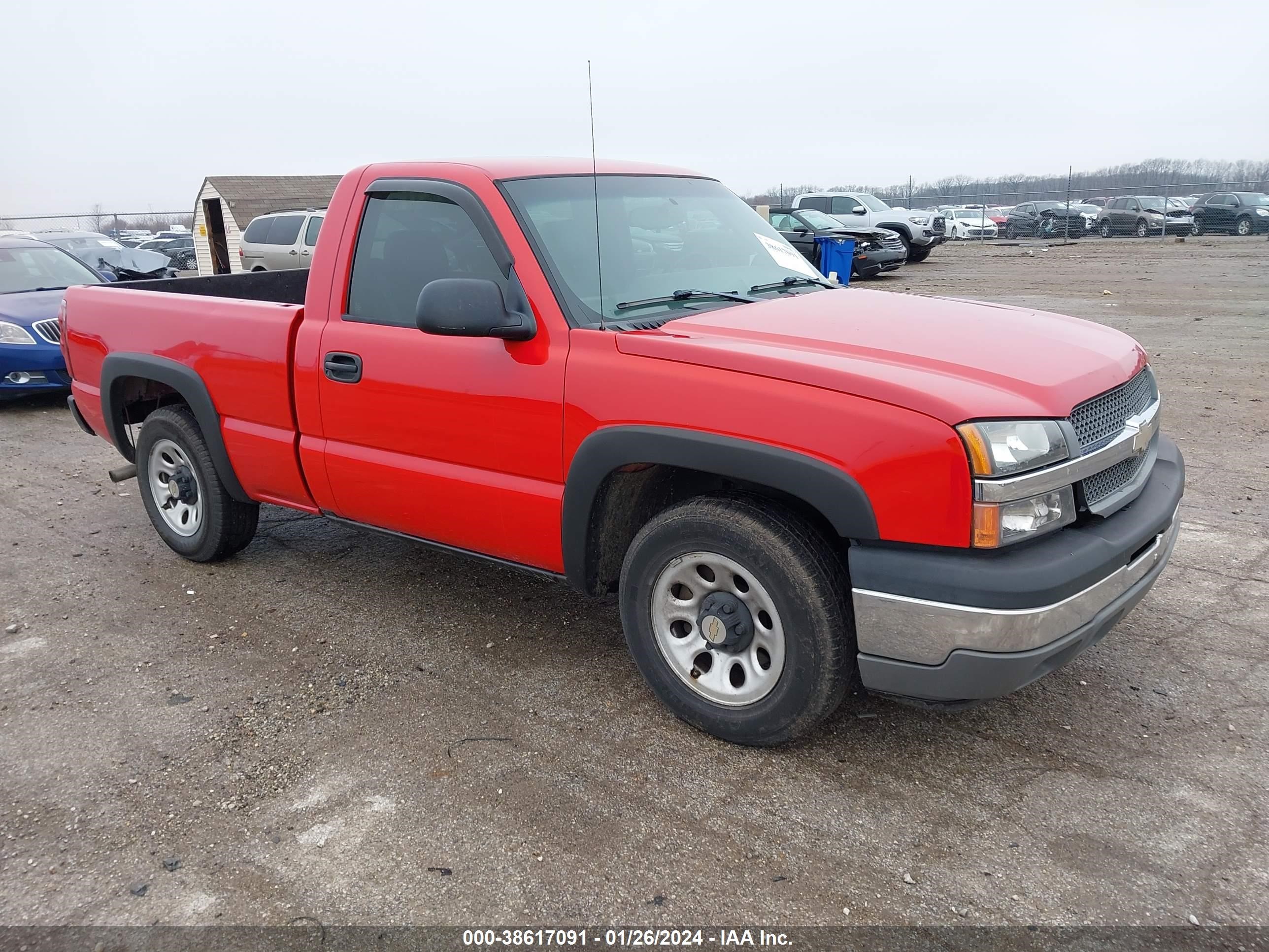 CHEVROLET SILVERADO 2005 1gcec14x75z280299