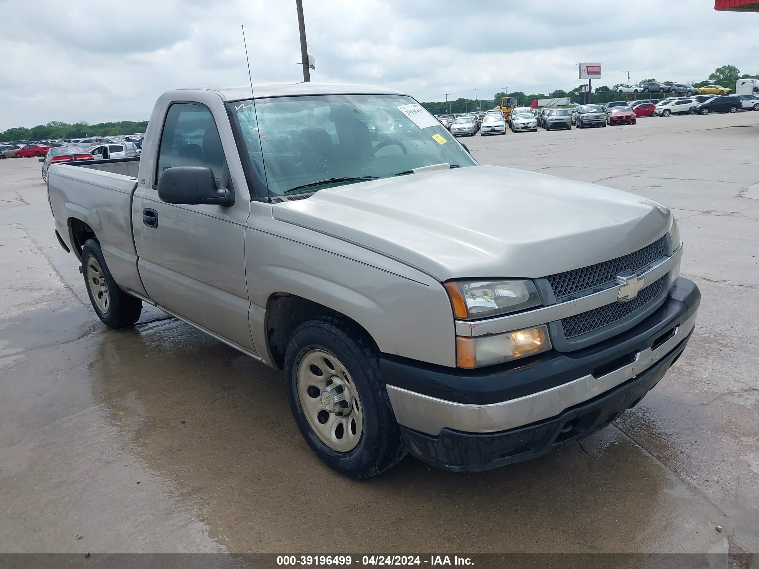 CHEVROLET SILVERADO 2005 1gcec14x75z315245