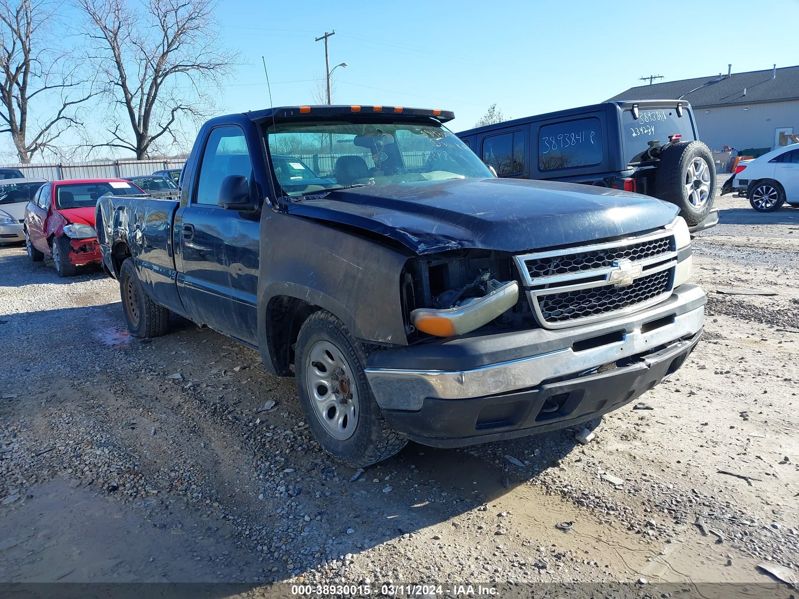 CHEVROLET SILVERADO 2007 1gcec14x77z184157