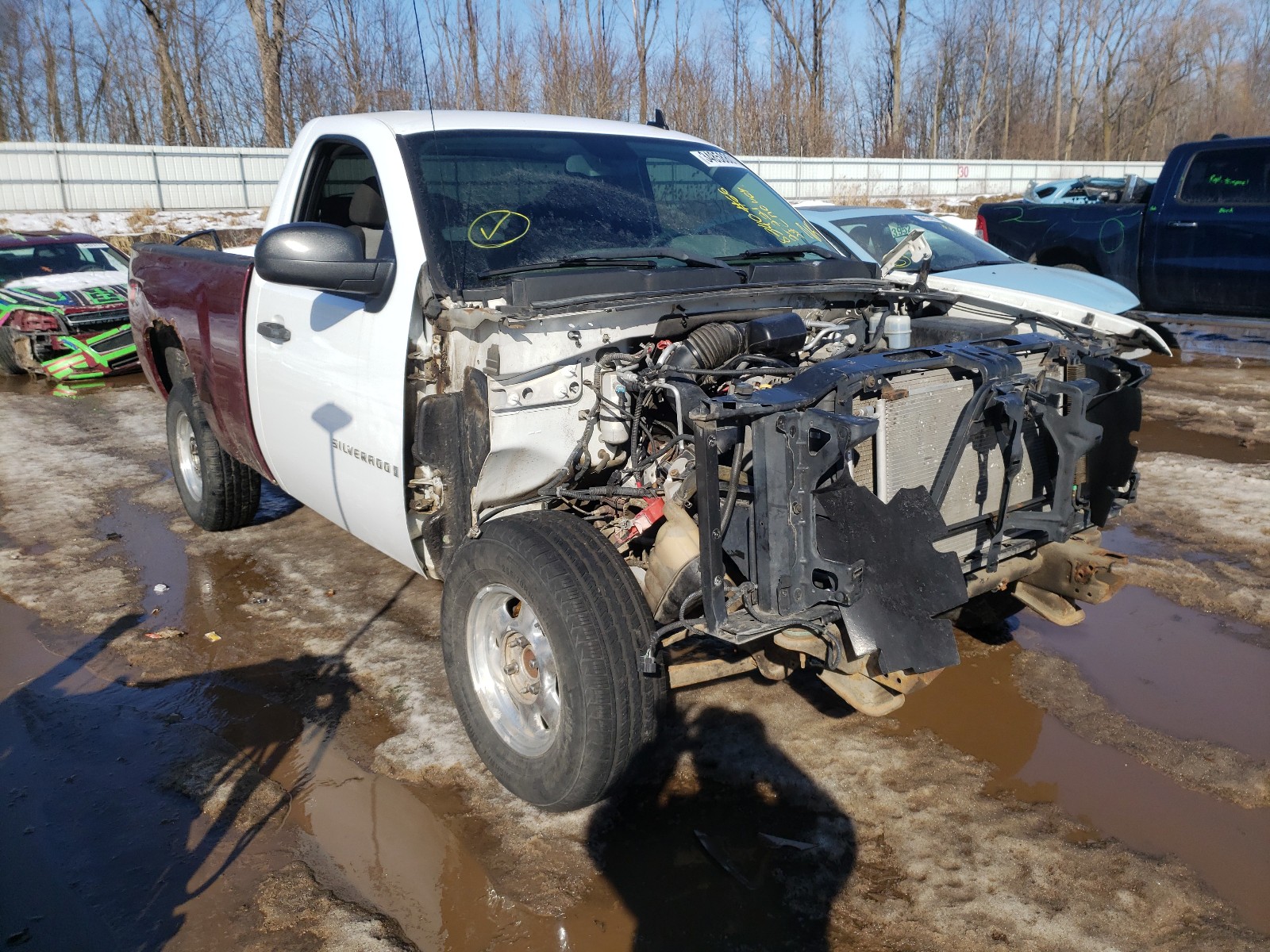 CHEVROLET SILVERADO 2008 1gcec14x78z298340